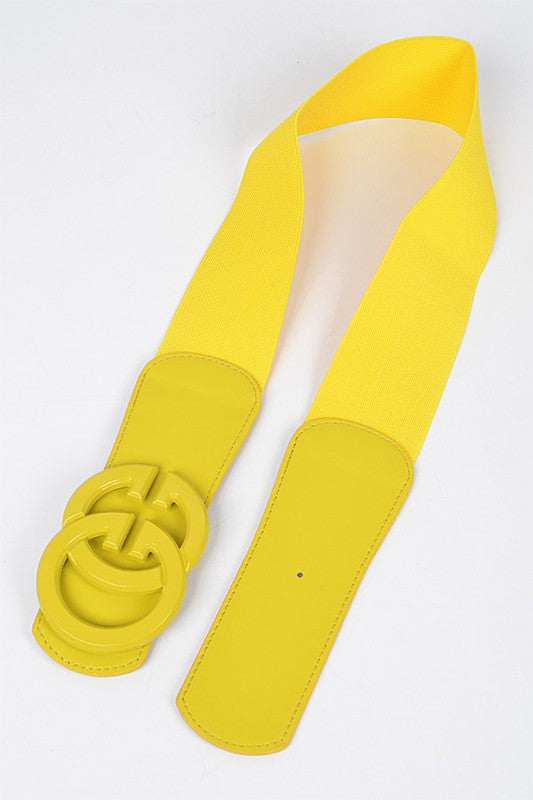 Main CG Logo Tonal Elastic Fashion Belt image