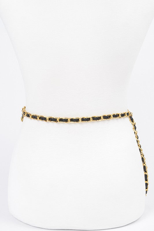 Main Fashion Layered Chain Belt image