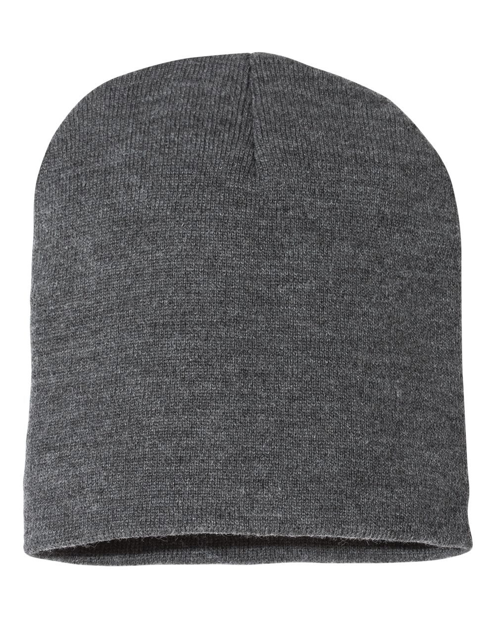 Bayside Union-Made 8½" Beanie in various colors, showcasing its soft acrylic knit material and stylish design.