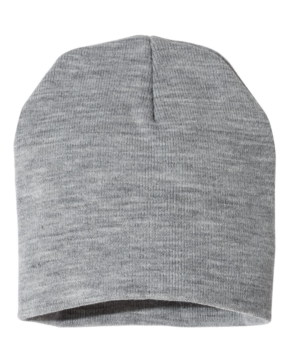 Bayside Union-Made 8½" Beanie in various colors, showcasing its soft acrylic knit material and stylish design.