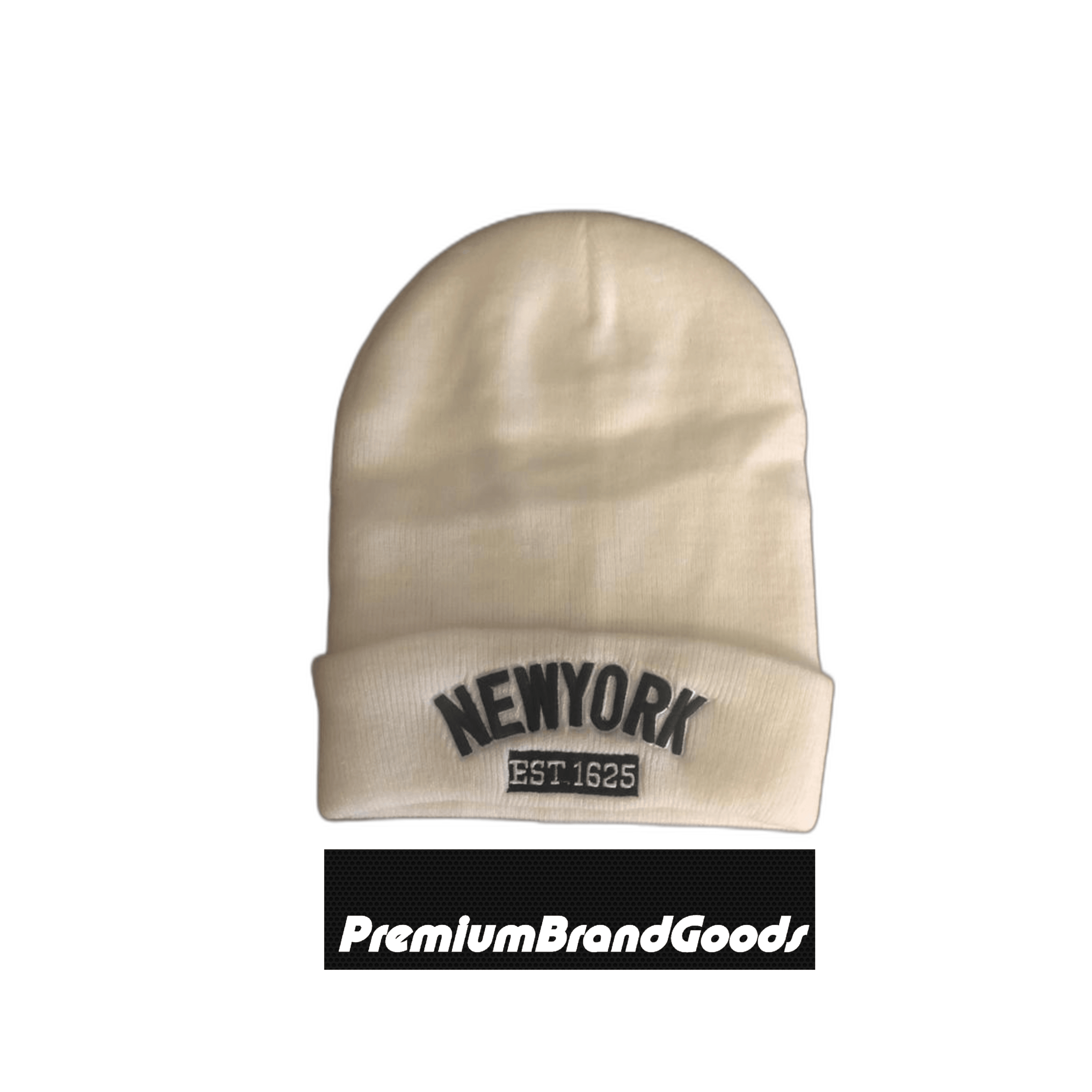 Classic NY Winter Hat Beanies featuring thick fur lining, available in multiple colors including green, black, navy, grey, and white.