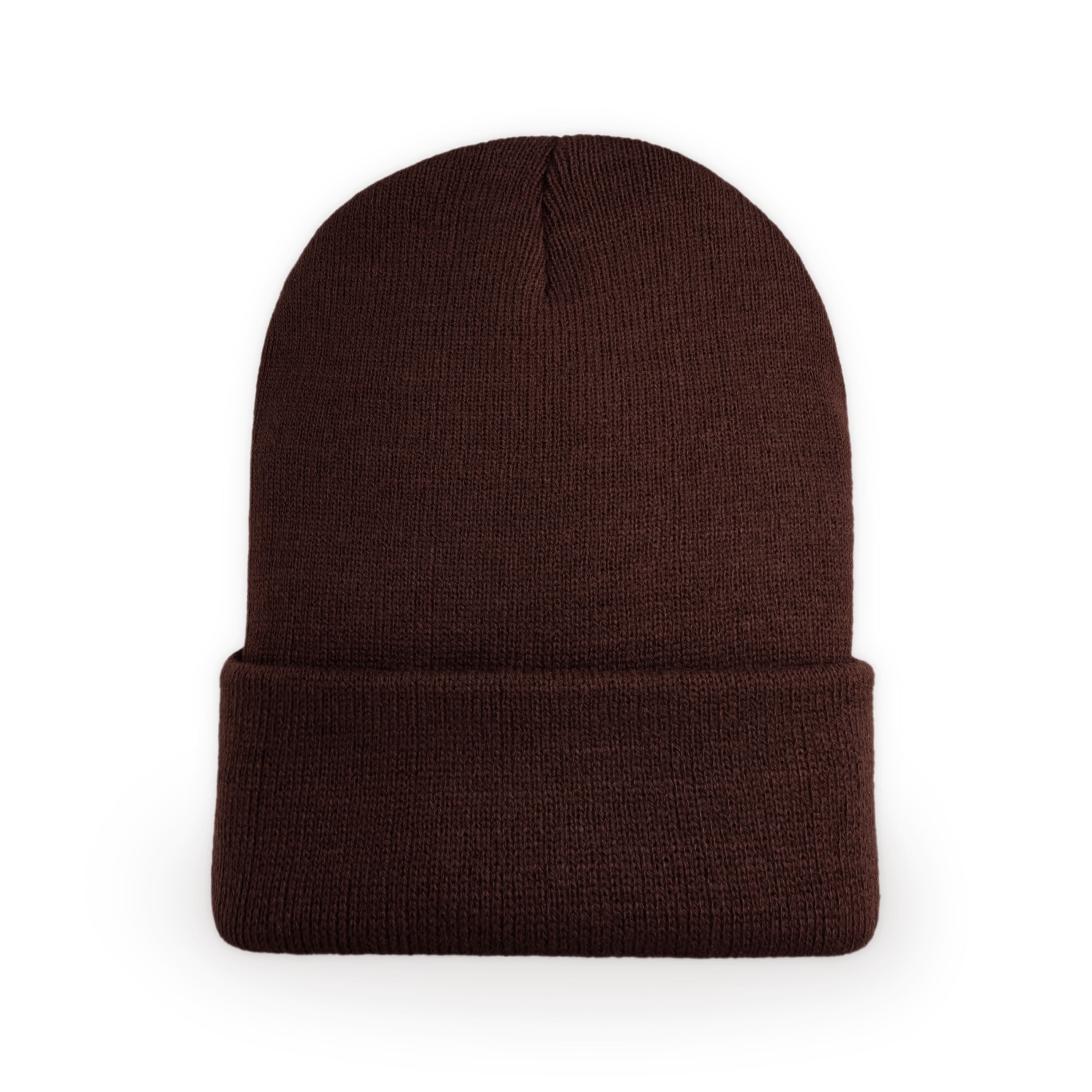 Essential Skull Beanie in black with adjustable fit and front bill for comfort and style.