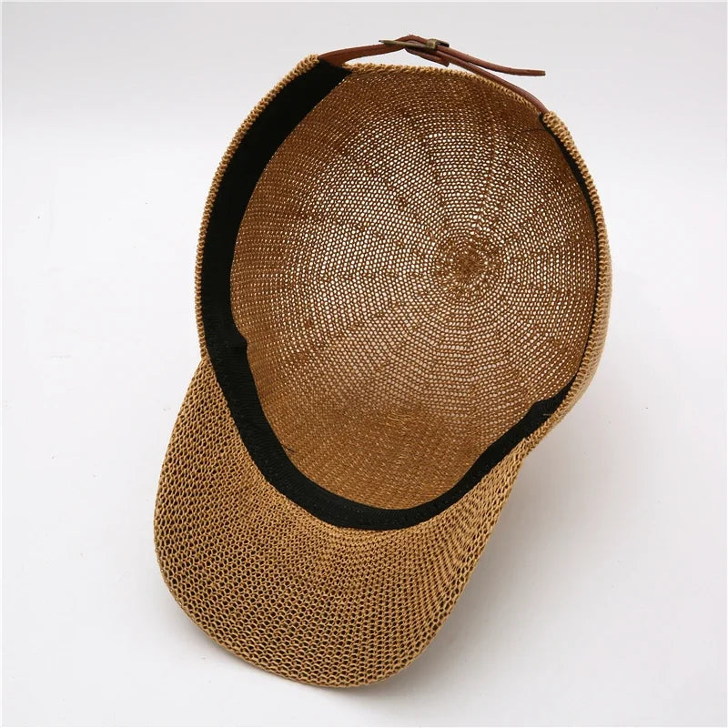 Mesh Summer Baseball Beach Hat from Sexikinis Swim, featuring a wide brim and breathable mesh design, perfect for summer outings.