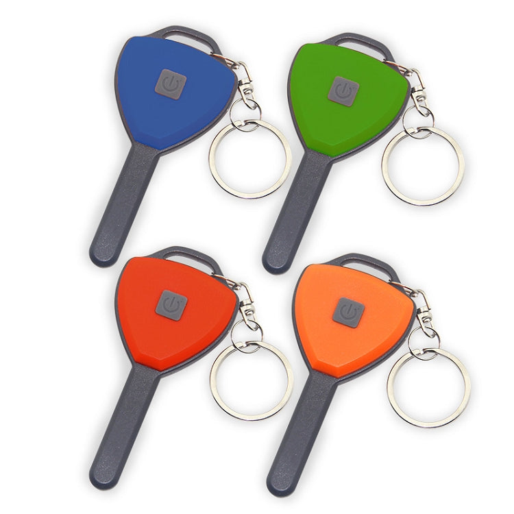Gamma Ray COB LED Keylight display featuring 24 colorful keychain flashlights in blue, red, green, and orange.