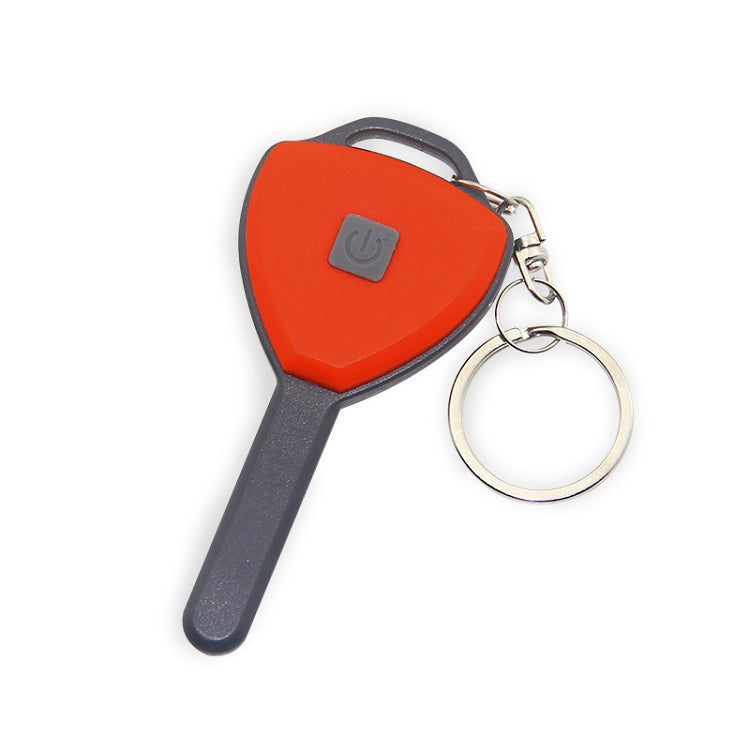 Gamma Ray COB LED Keylight display featuring 24 colorful keychain flashlights in blue, red, green, and orange.