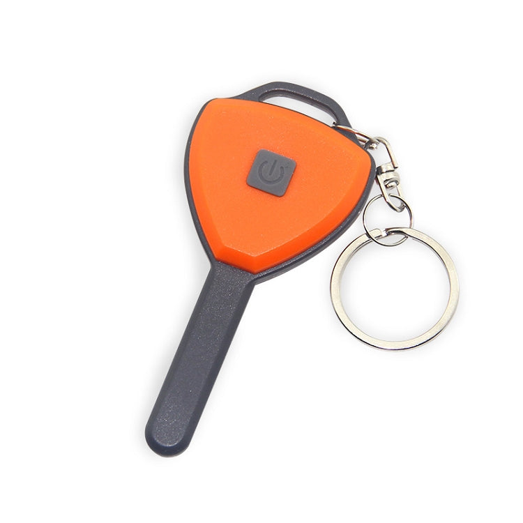 Gamma Ray COB LED Keylight display featuring 24 colorful keychain flashlights in blue, red, green, and orange.