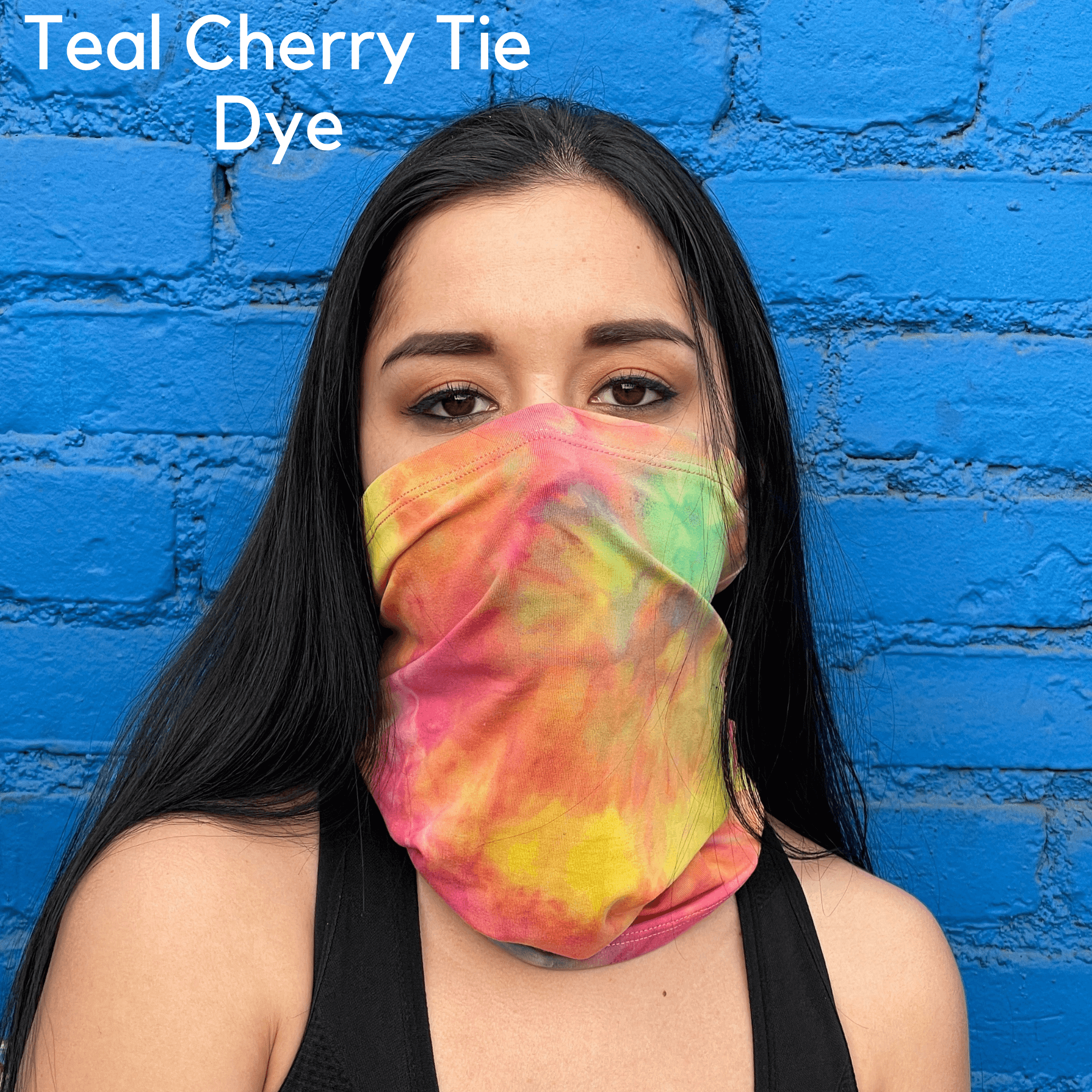 A stylish unisex sports neck gaiter face mask in various colors, designed for outdoor activities like running, hiking, and cycling.