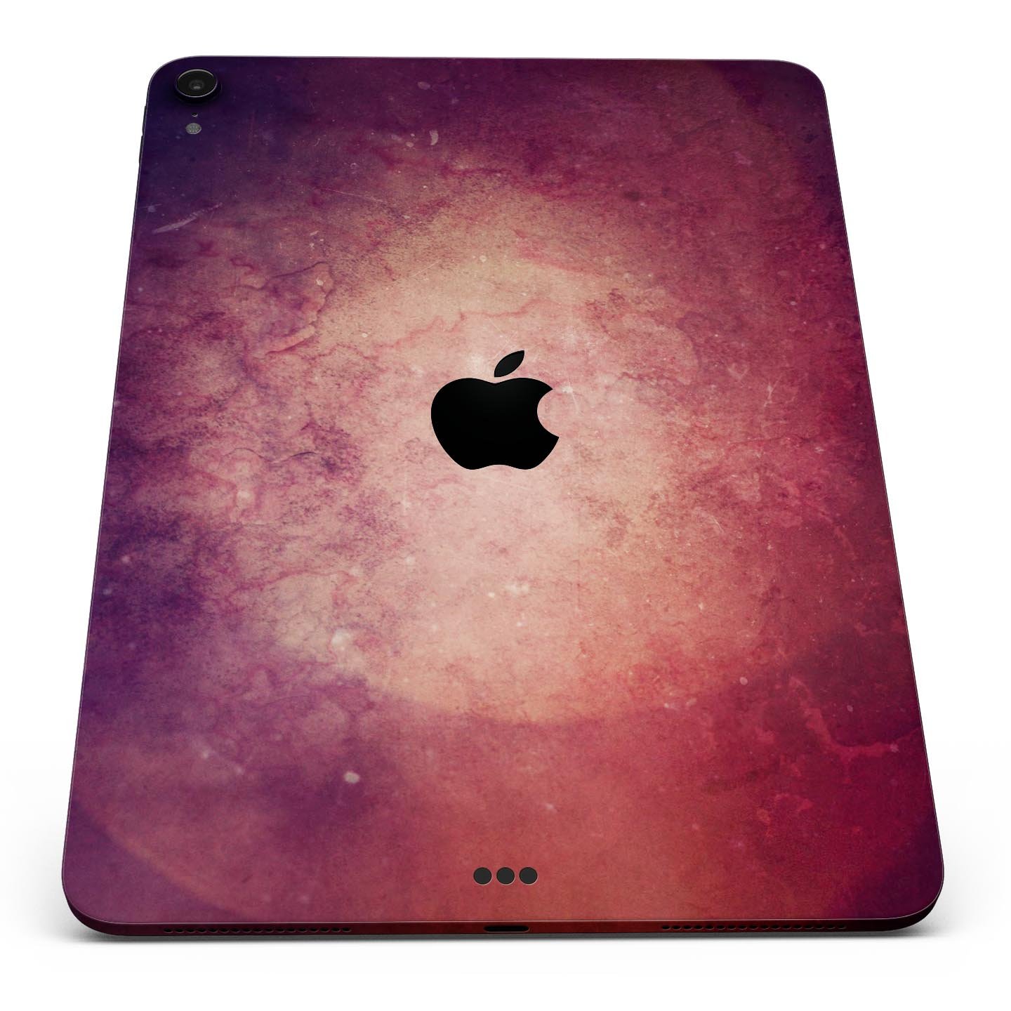 Abstract Fire & Ice V20 skin decal for Apple iPad Pro, showcasing vibrant colors and sleek design.