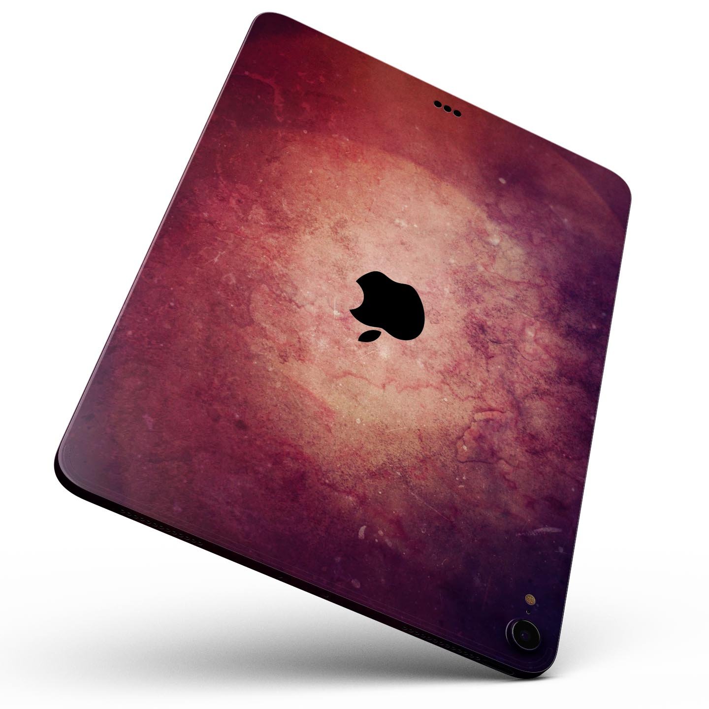 Abstract Fire & Ice V20 skin decal for Apple iPad Pro, showcasing vibrant colors and sleek design.