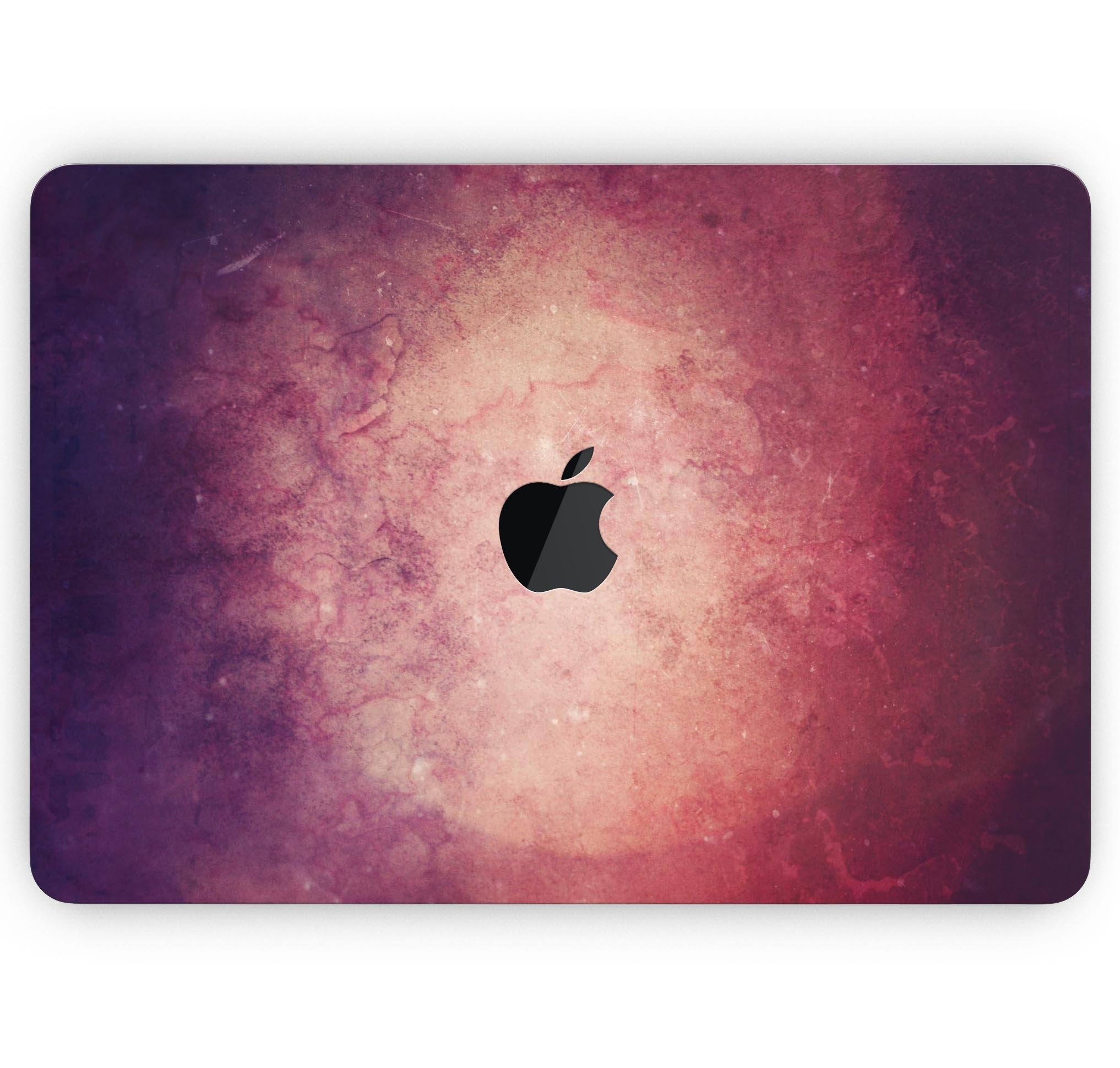 Abstract Fire & Ice V20 Skin Decal Wrap Kit for MacBook, showcasing vibrant colors and a sleek design.