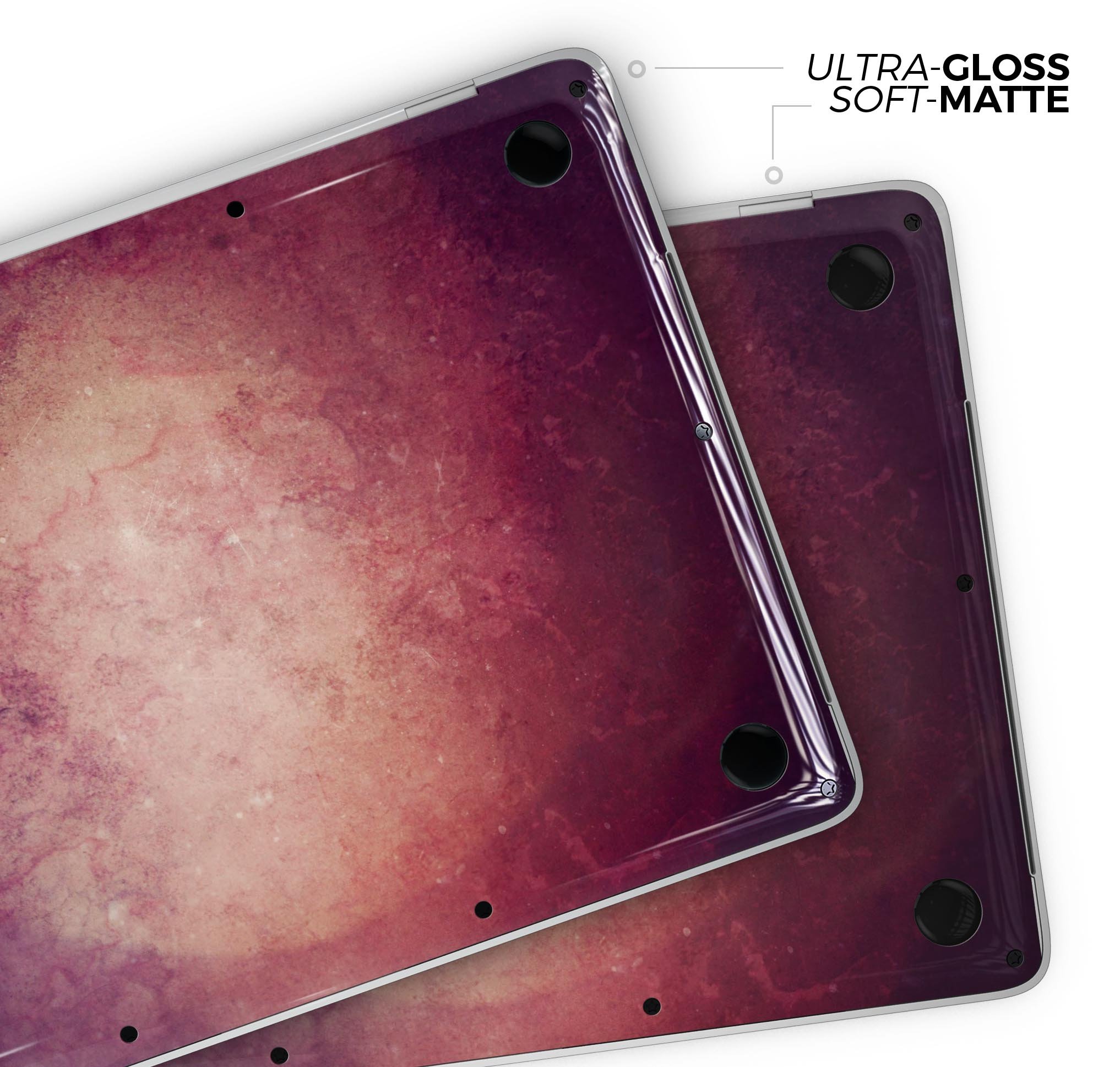 Abstract Fire & Ice V20 Skin Decal Wrap Kit for MacBook, showcasing vibrant colors and a sleek design.