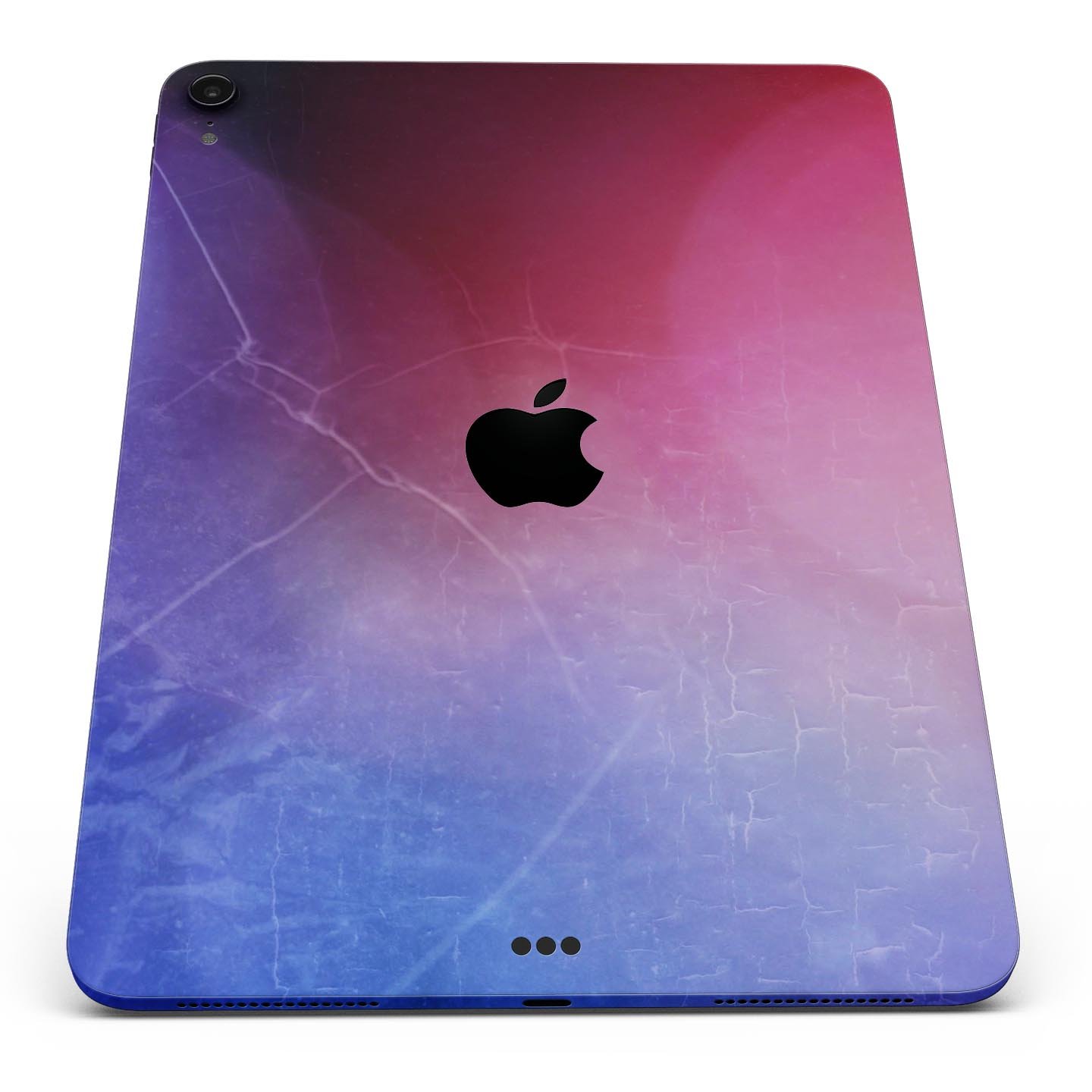 Abstract Fire & Ice V5 skin decal for Apple iPad Pro, showcasing vibrant colors and sleek design.