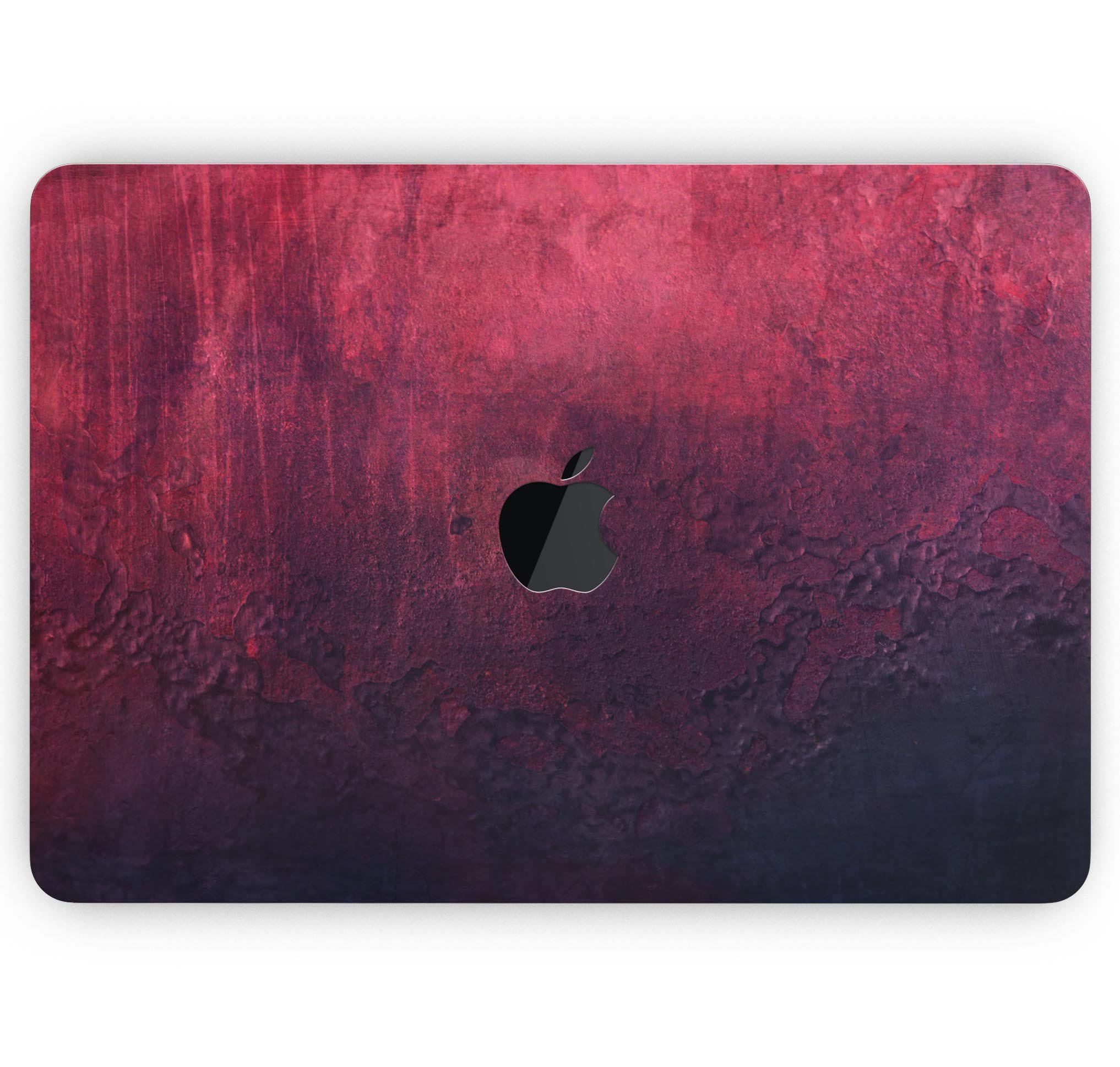 Abstract Fire & Ice V9 skin decal wrap kit for Apple MacBook, showcasing vibrant colors and a sleek design.