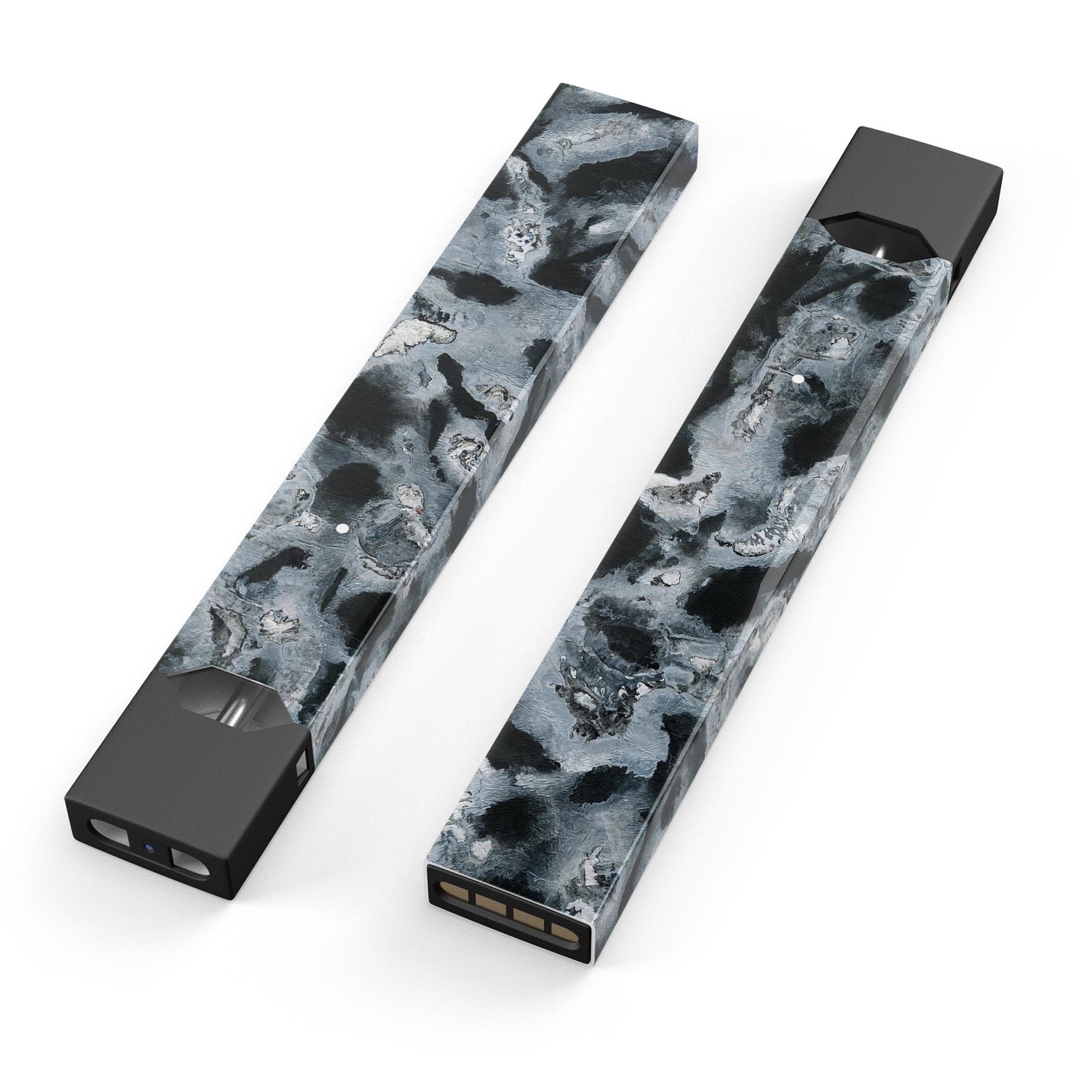 Abstract Paint v4 skin-wrap sticker designed for JUUL device, featuring vibrant colors and a protective layer.