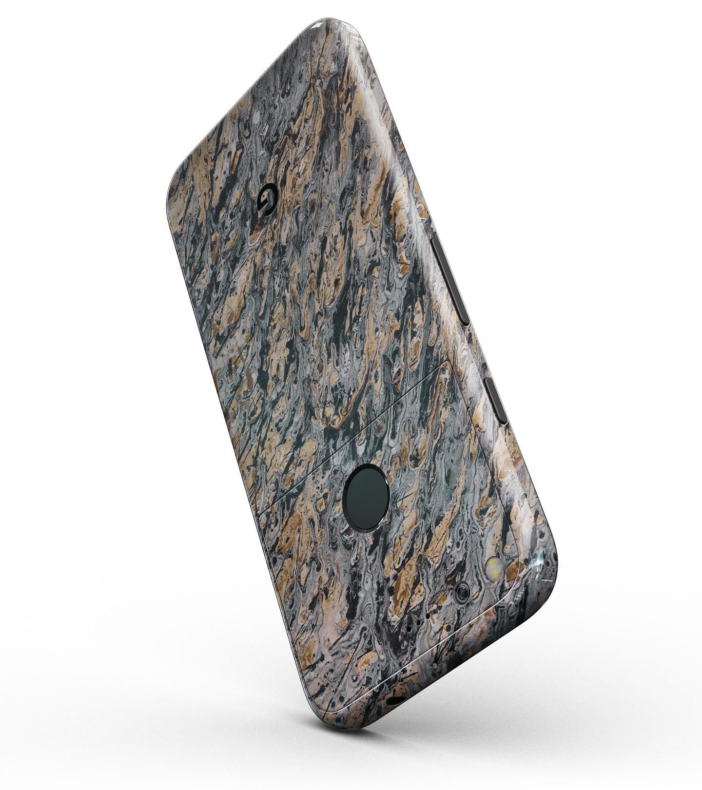 Abstract Wet Paint v6 Full-Body Skin Kit for Google Pixel, showcasing ultra-gloss and soft-matte finish options.