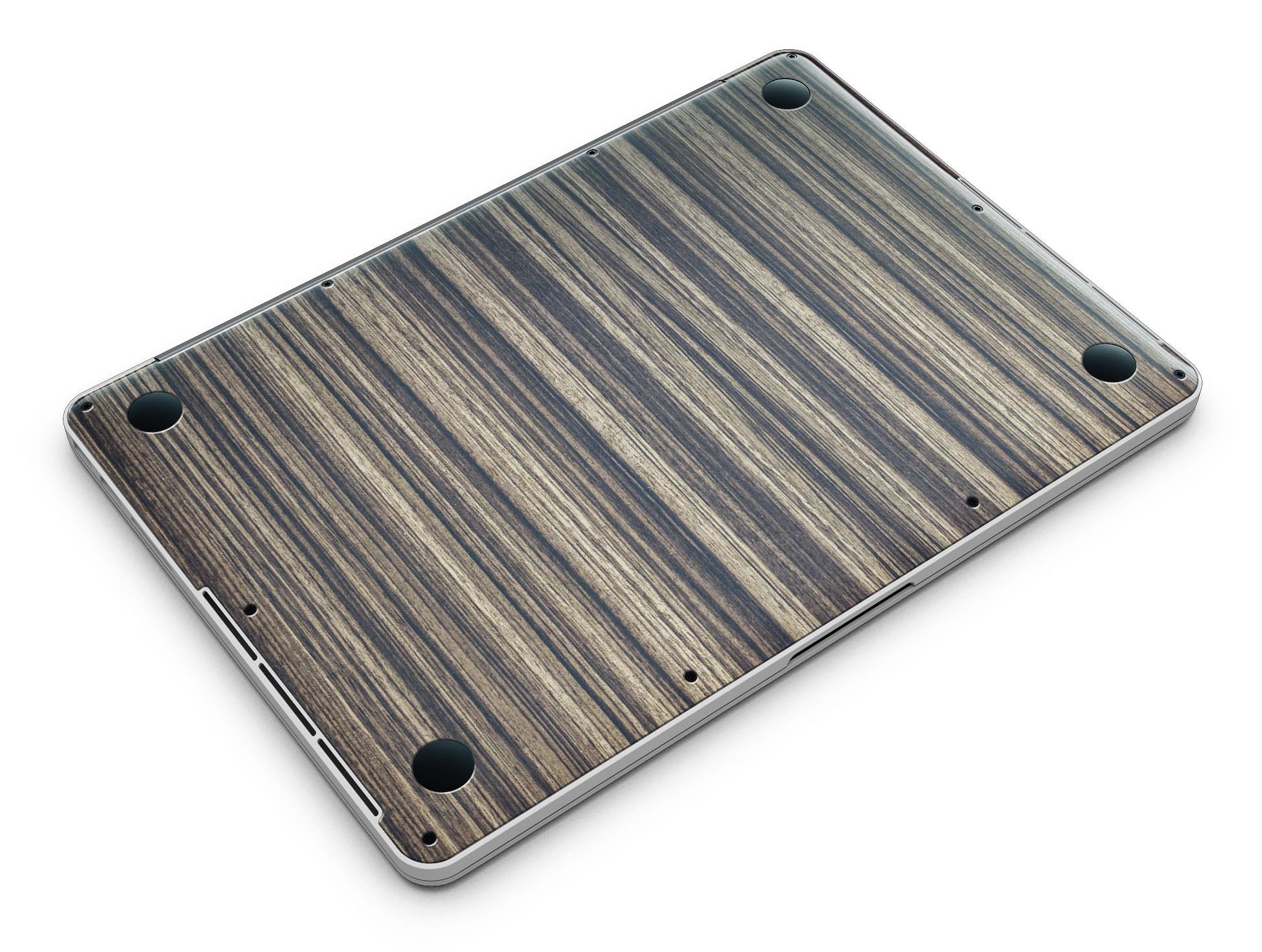 Luxurious Textured Wood Kit for 13" MacBook Pro, showcasing elegant wood finishes and precision-cut design.