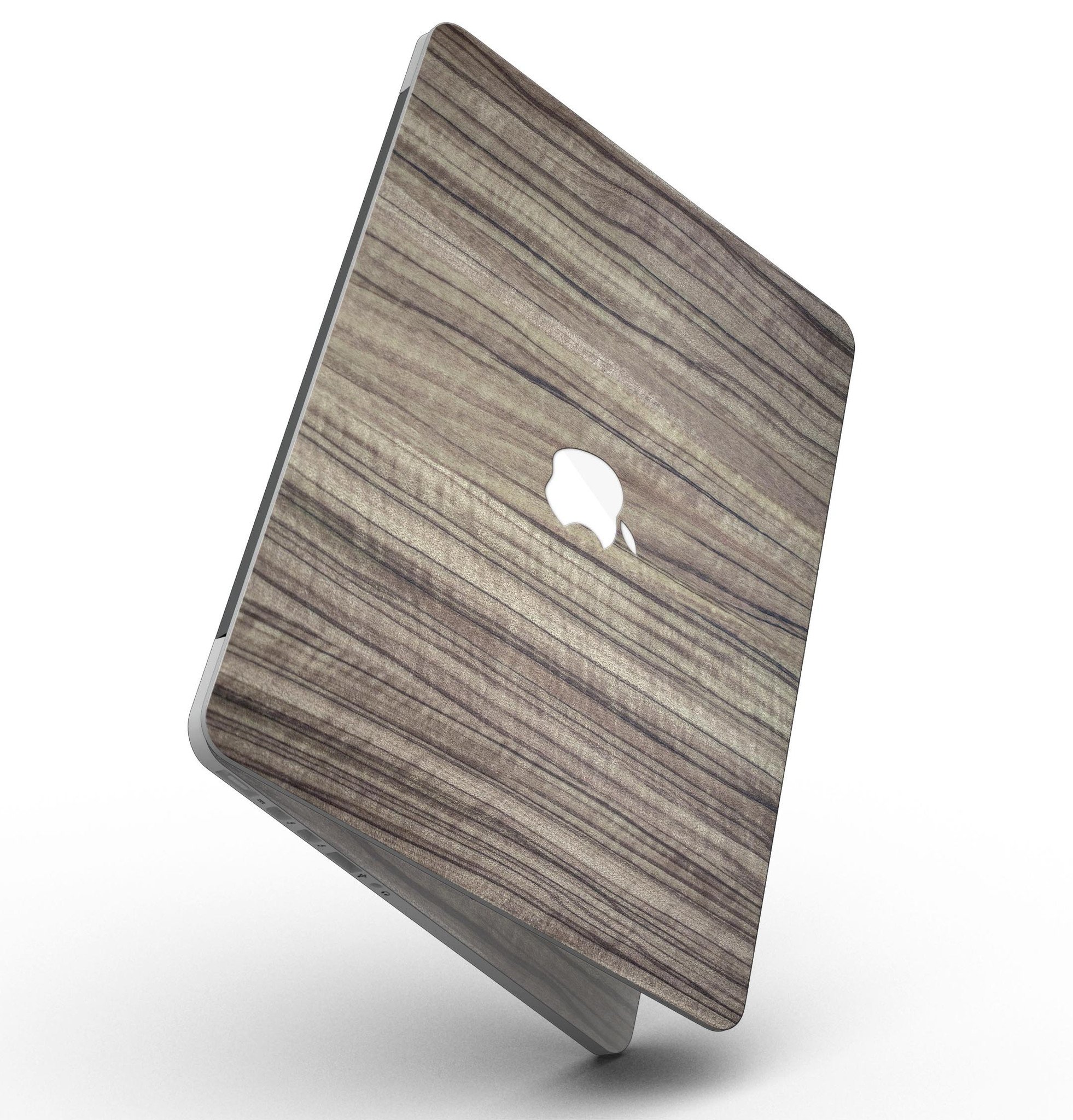 Luxurious Textured Wood Kit for 13" MacBook Pro, showcasing elegant wood finishes and precision-cut design.