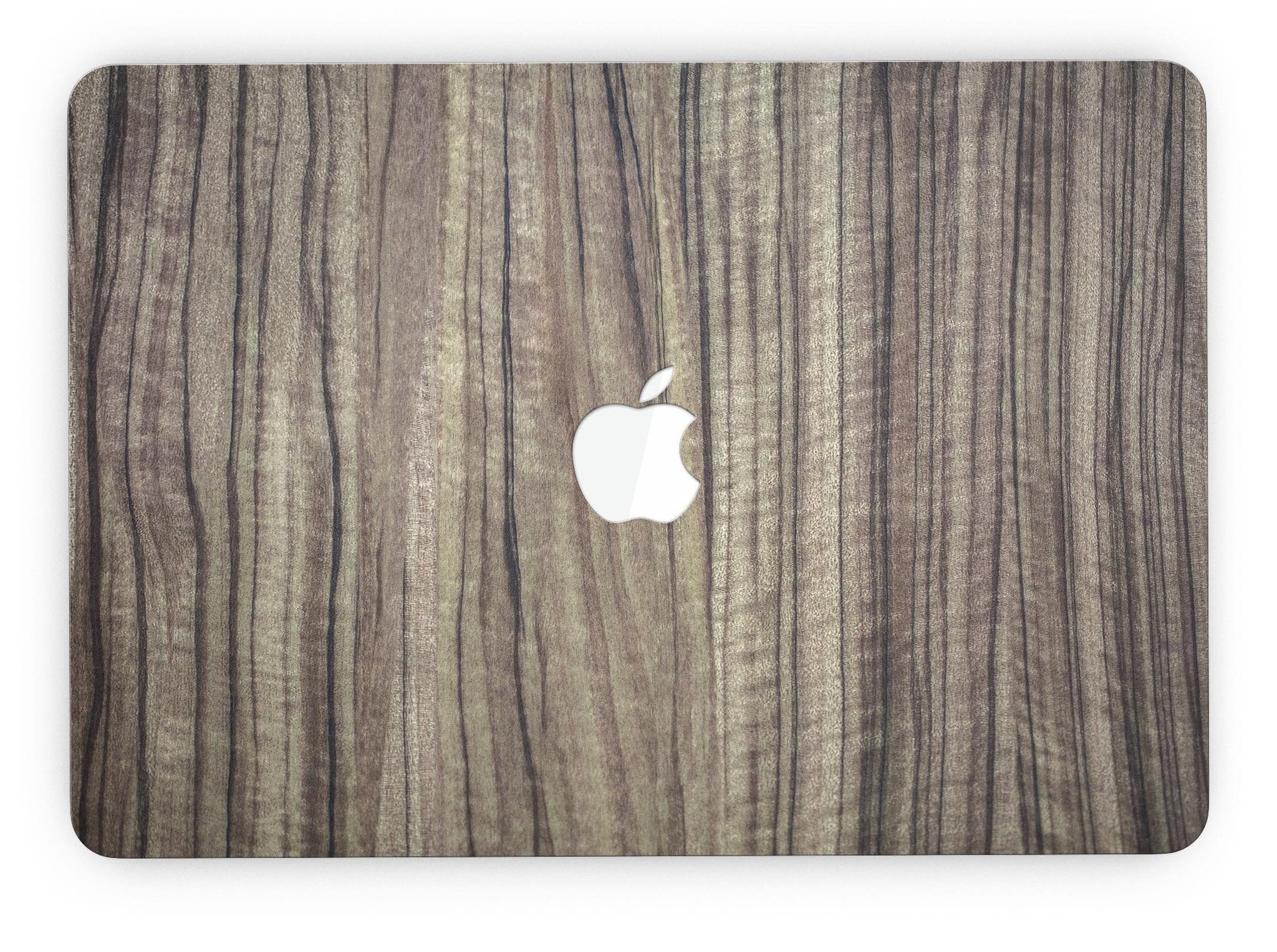Luxurious Textured Wood Kit for 13" MacBook Pro, showcasing elegant wood finishes and precision-cut design.