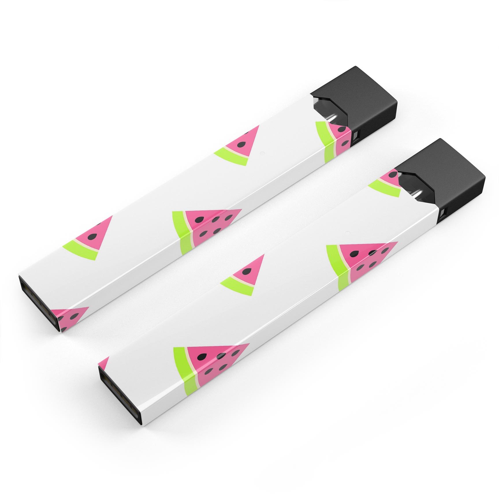 Animated Watermelon Pattern skin wrap for JUUL device, showcasing vibrant colors and design.