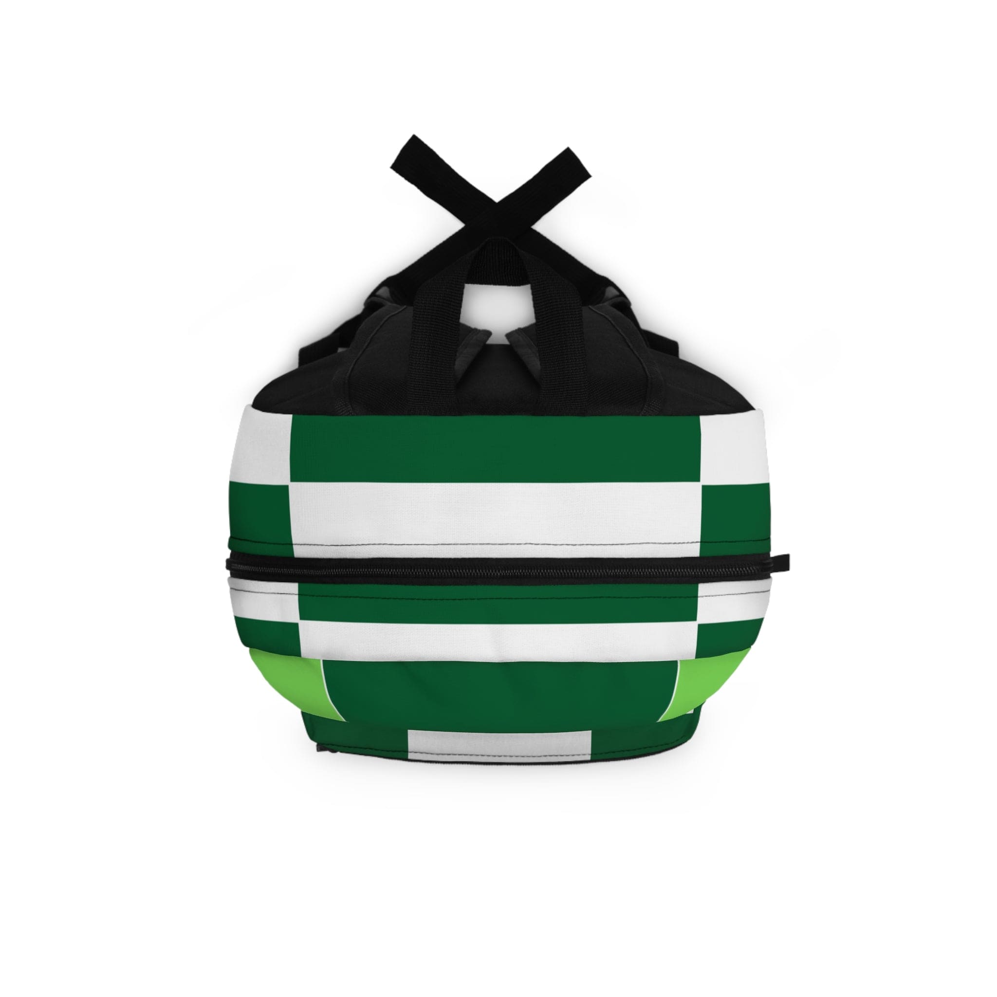 Stylish waterproof backpack in Lime Forest Irish Green, featuring adjustable straps and a sleek design, perfect for school, work, and leisure.