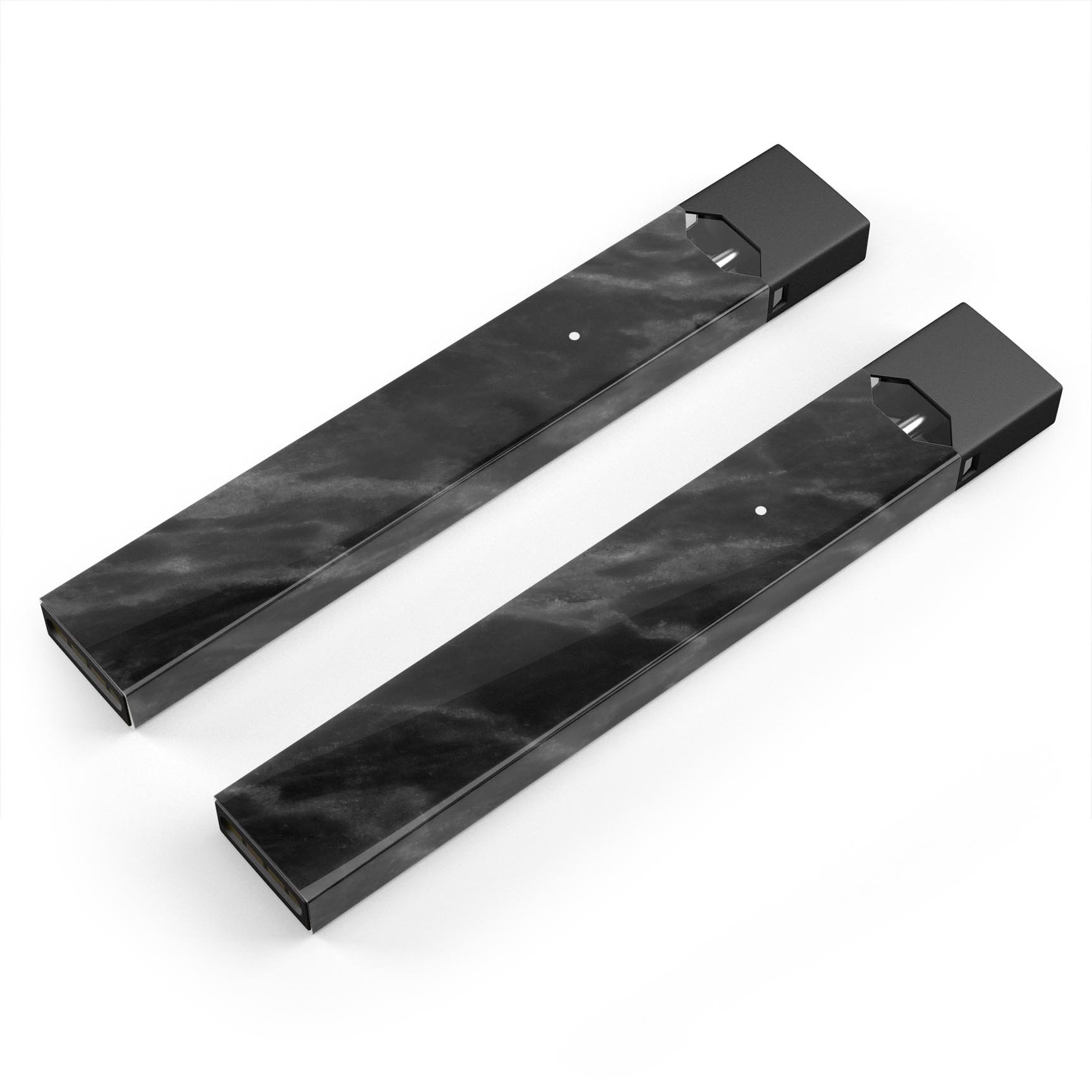 Black Marble Surface decal skin wrap for JUUL vaping device, showcasing a stylish design and precision cut fit.