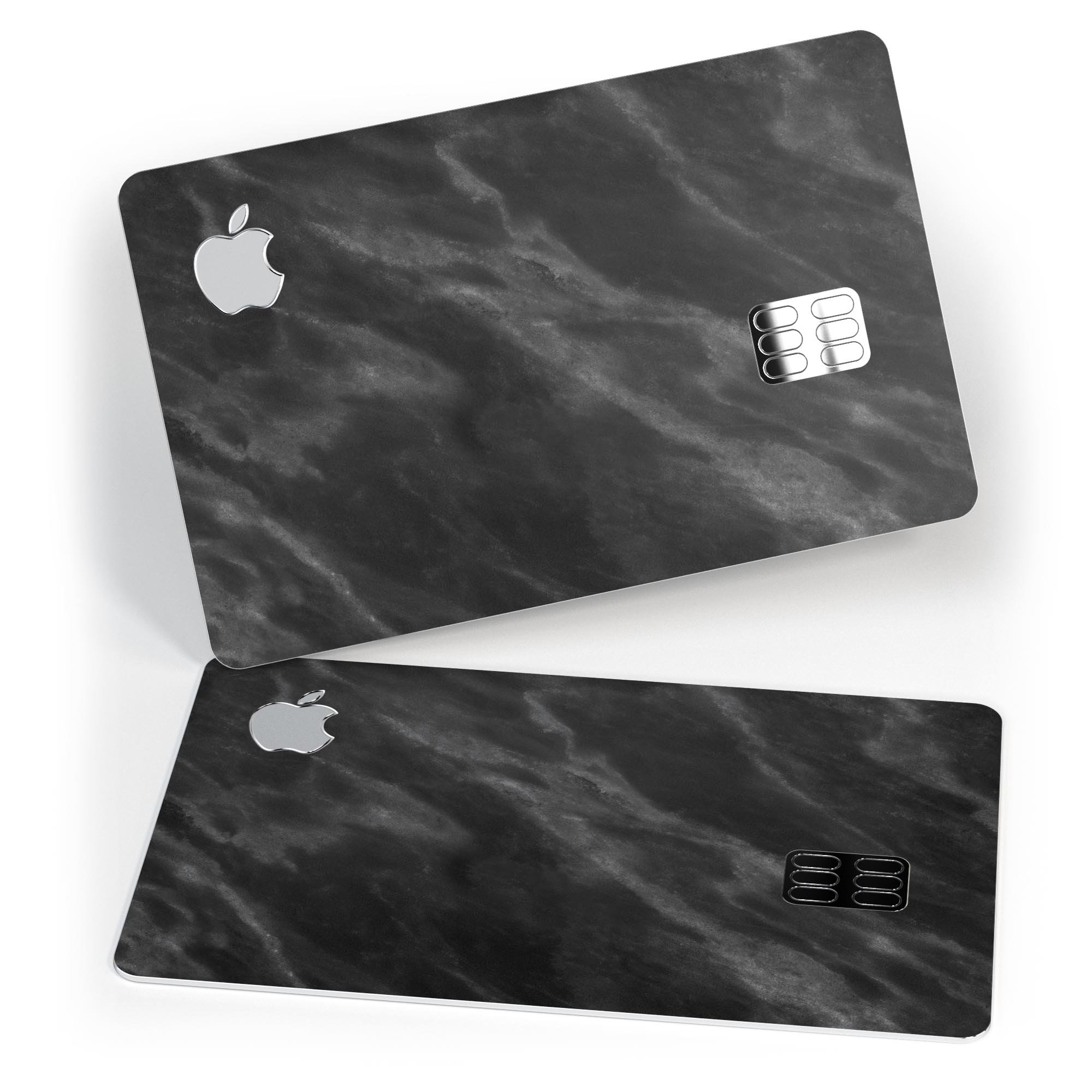 Black Marble Surface decal skin for Apple Card, showcasing premium design and protective features.