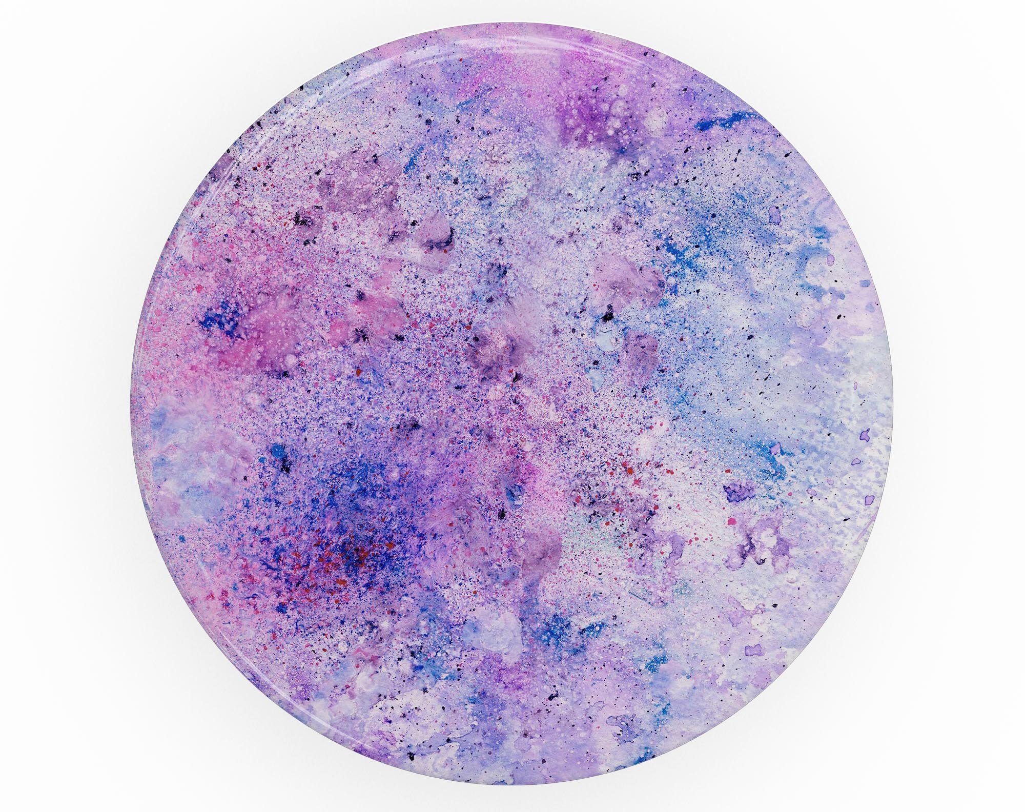 Blotted pink and purple texture skin kit for PopSockets, showcasing vibrant colors and a stylish design.
