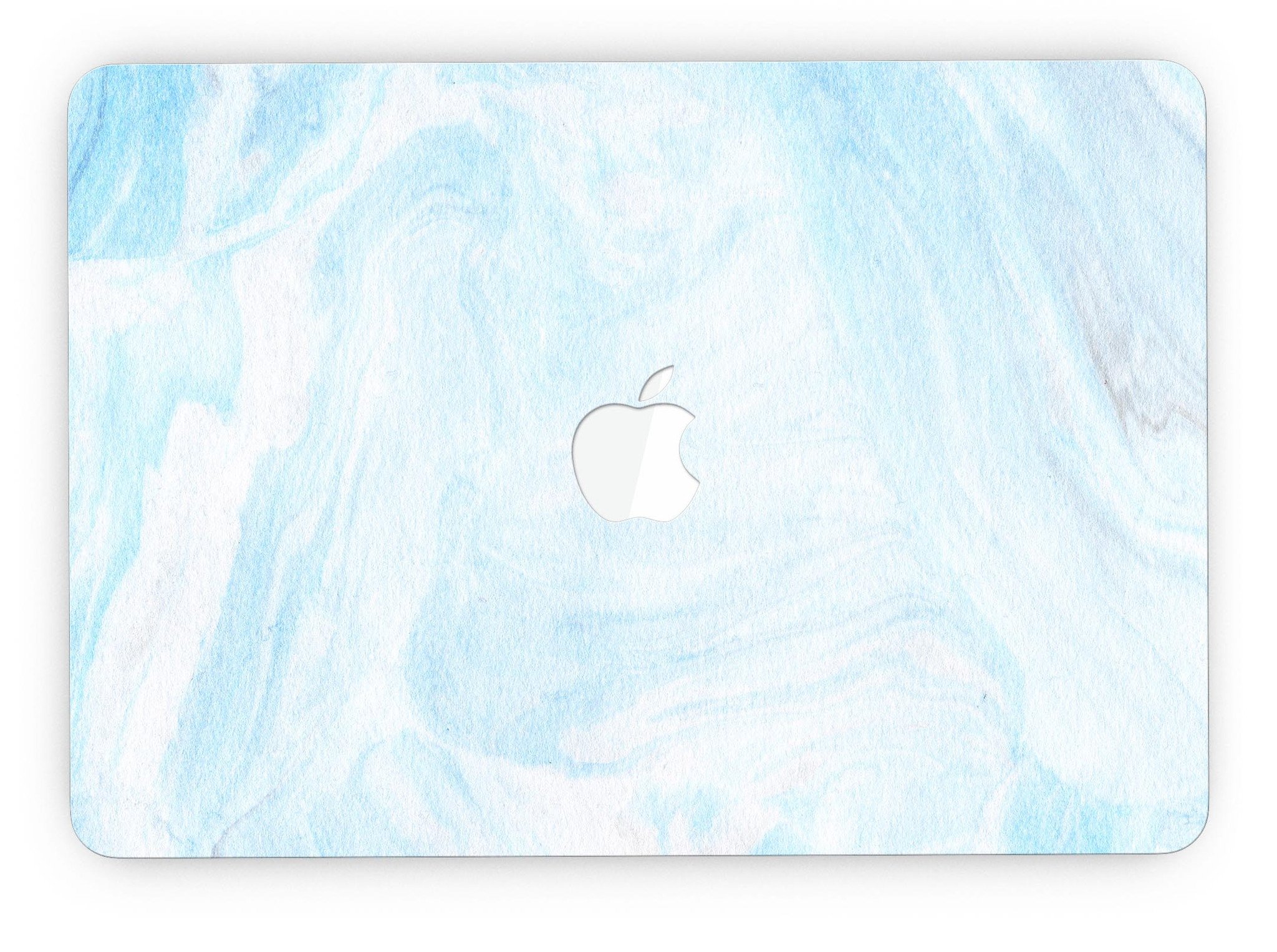 Blue 191 Textured Marble skin for MacBook Pro with Retina Display, showcasing a stylish design that protects the device.