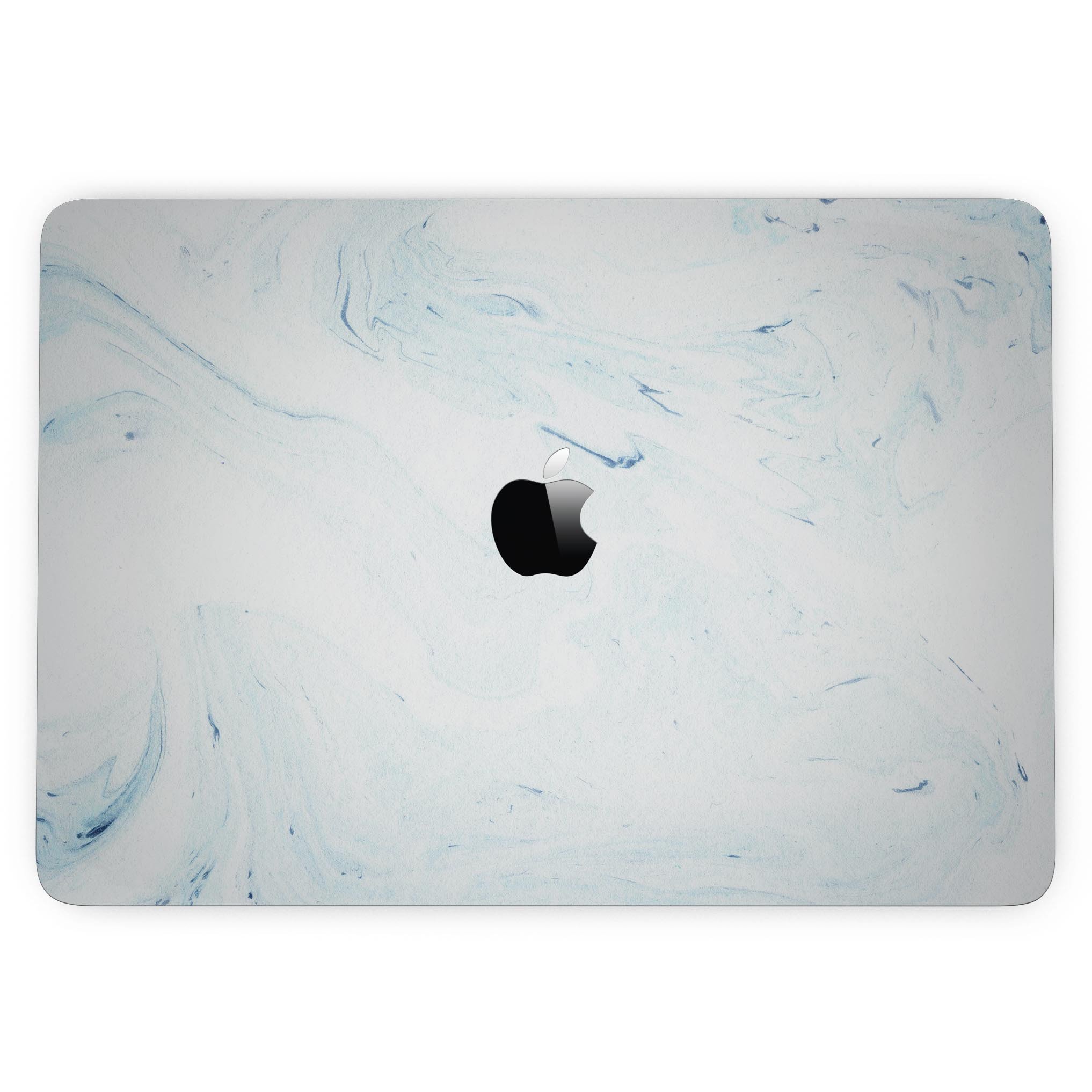 Blue 87 Textured Marble Skin Kit for 13" MacBook Pro without Touch Bar, showcasing a stylish design and premium vinyl material.