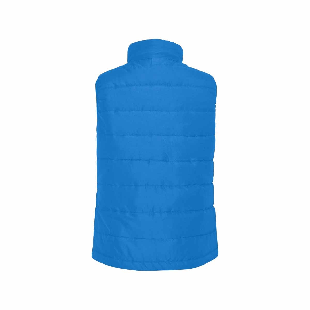 Blue Grotto Men's Padded Vest featuring a quilted design, zipper closure, and lightweight material, perfect for layering in cool weather.