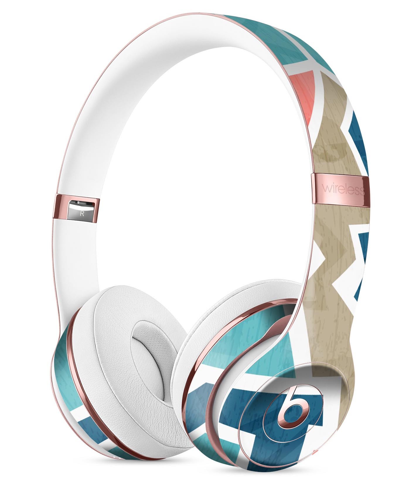 Main Blue, Pink, and Tan Sections Full-Body Skin Kit for the Beats by Dre image