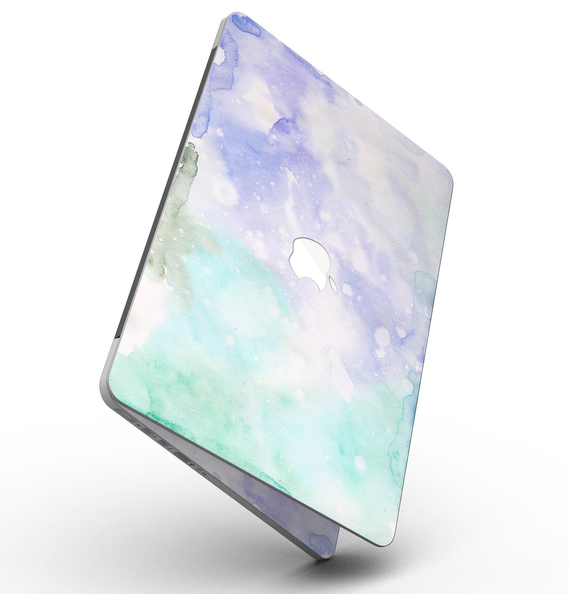 Bright v3 Absorbed Watercolor Texture skin for MacBook Pro with Retina Display, showcasing vibrant colors and artistic design.