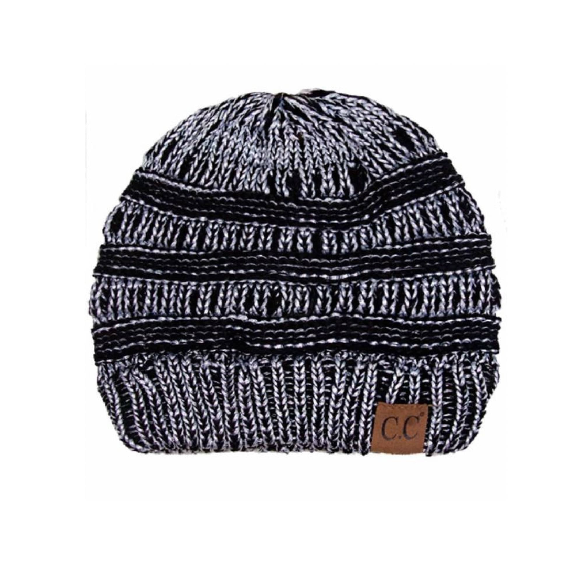 CC Cozy Metallic Cable Knit Skully Beanie in various trending colors with a stylish cable knit pattern and metallic accents.