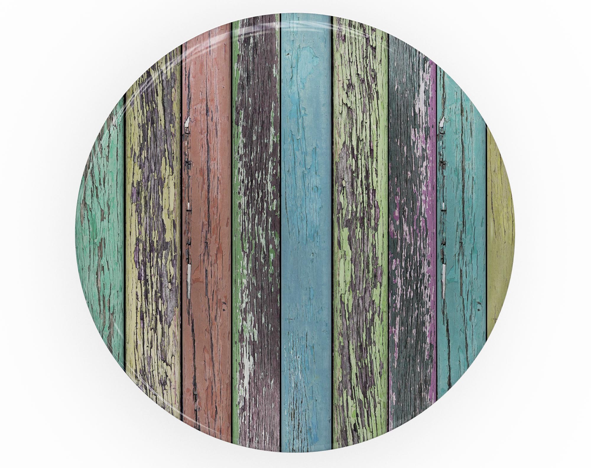 Chipped Pastel Paint Skin Kit for PopSockets, showcasing a colorful and stylish design on a smartphone grip.