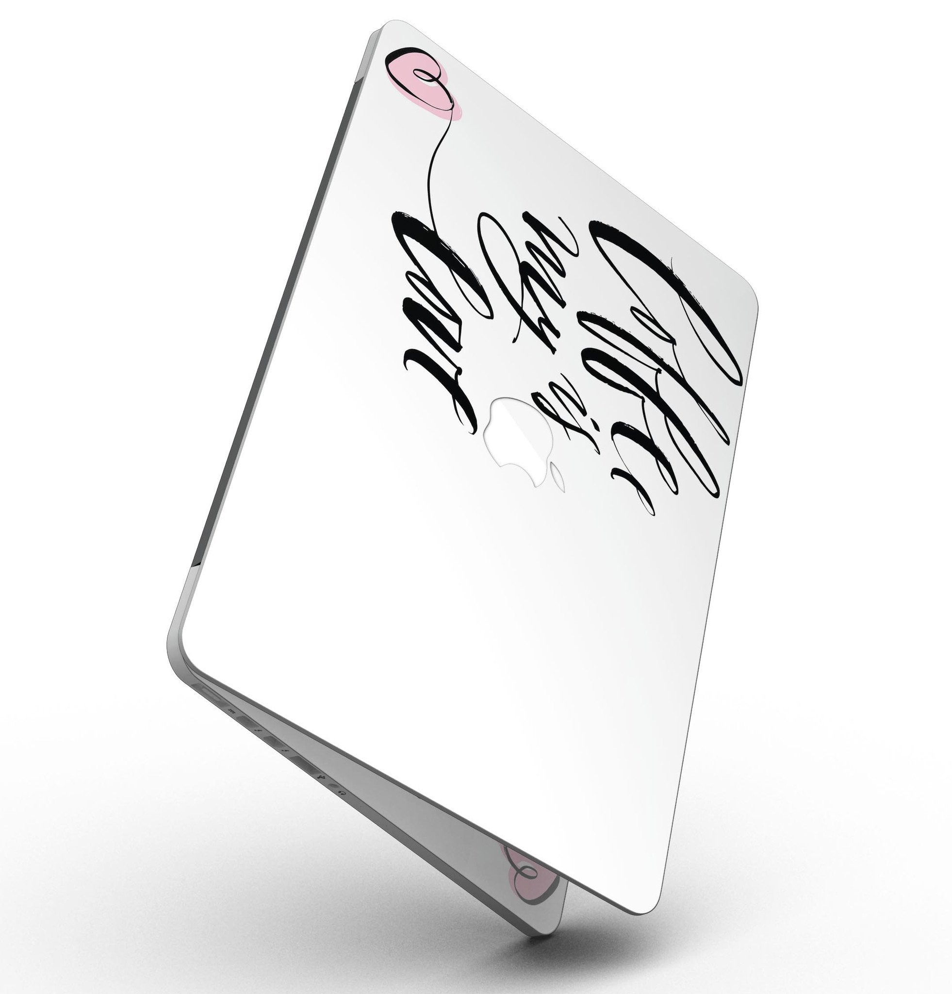 Coffee is My Love MacBook Pro skin featuring a stylish design, made from premium vinyl for durability and protection.