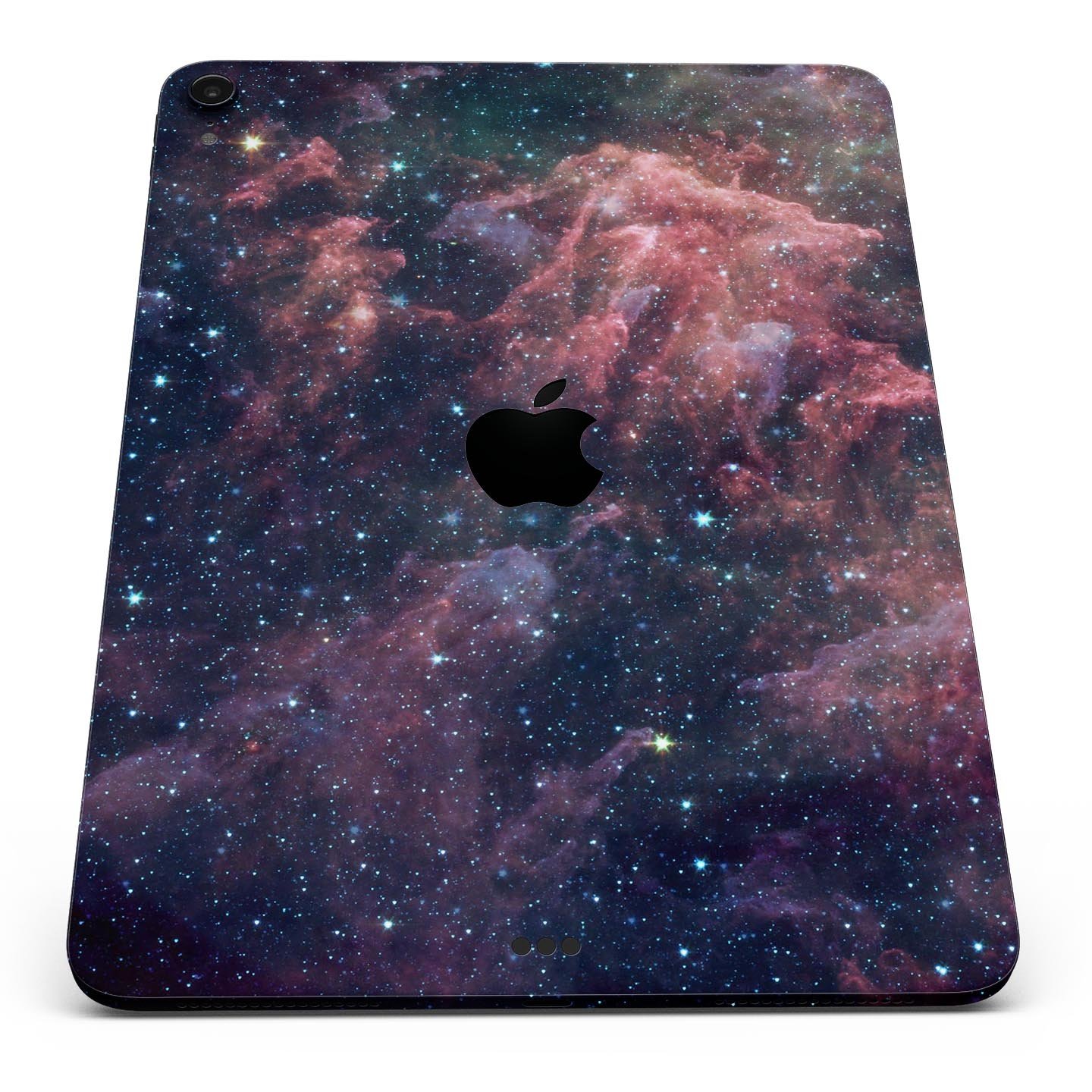 Colorful Deep Space Nebula skin decal for Apple iPad, showcasing vibrant cosmic design and premium finish.