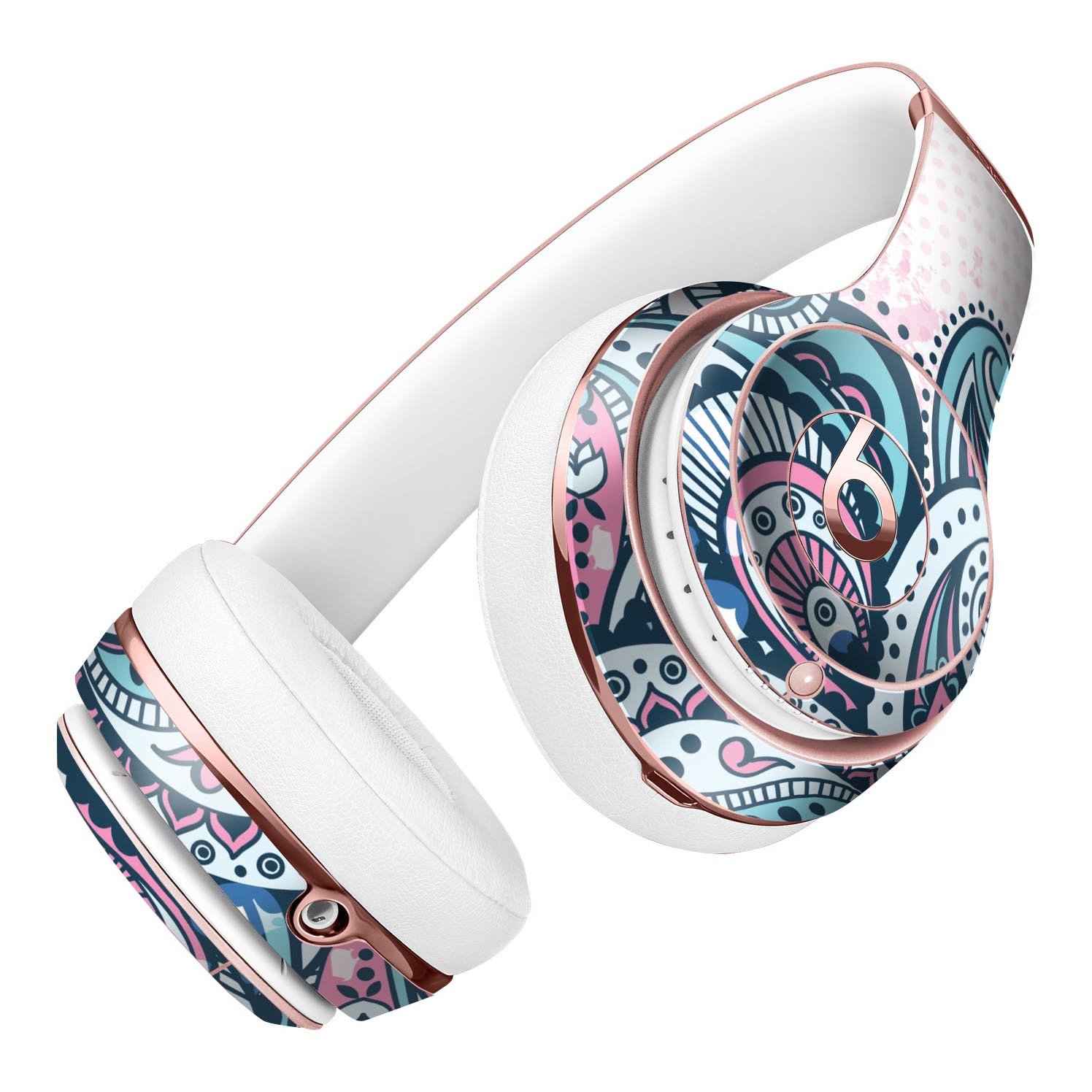 Colorful Ethnic Sprouts Full-Body Skin Kit for Beats by Dre Solo 3, showcasing vibrant ethnic designs on premium vinyl.