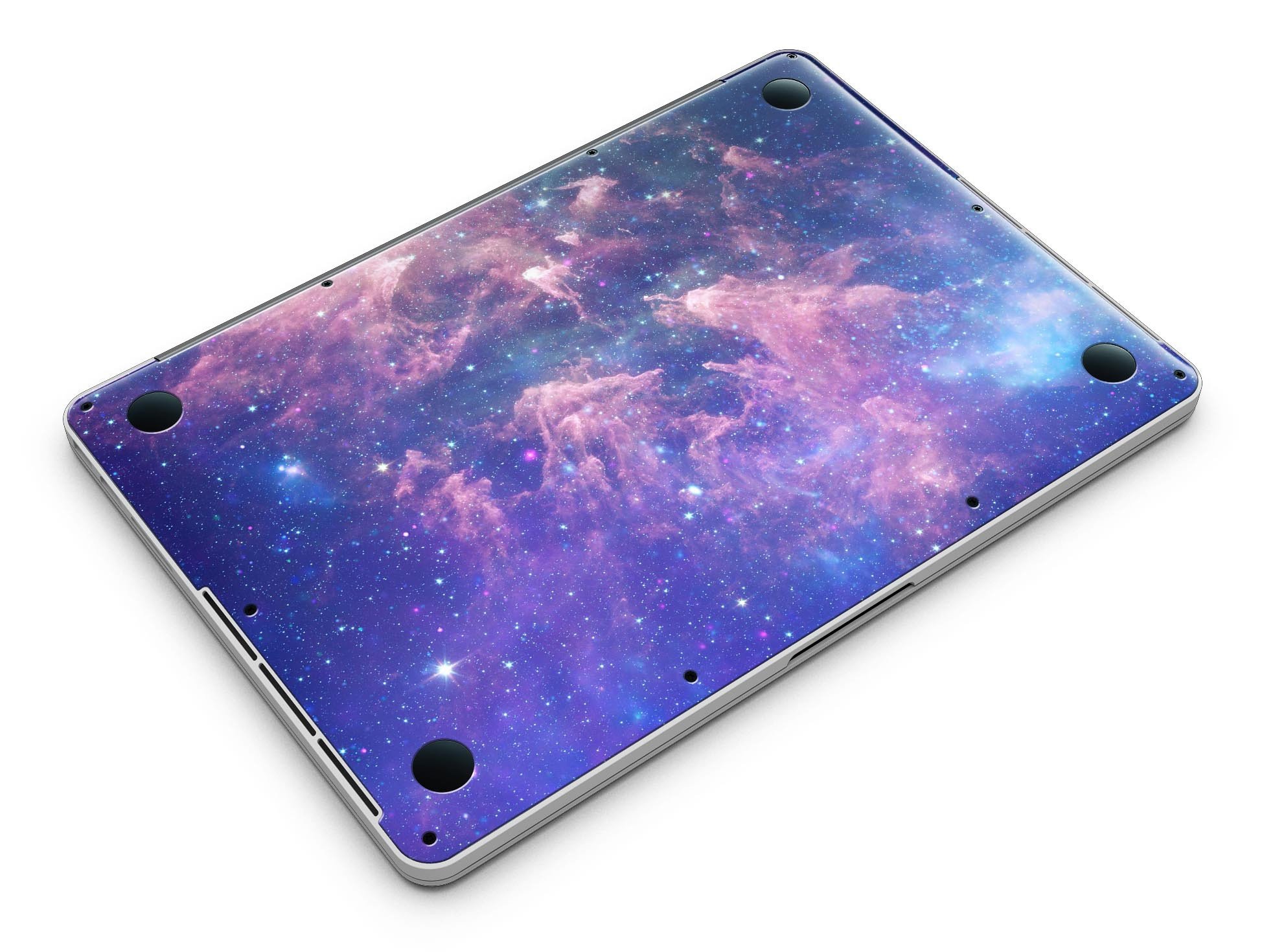 Colorful nebula skin for MacBook Pro with Retina Display, showcasing vibrant colors and a sleek design.