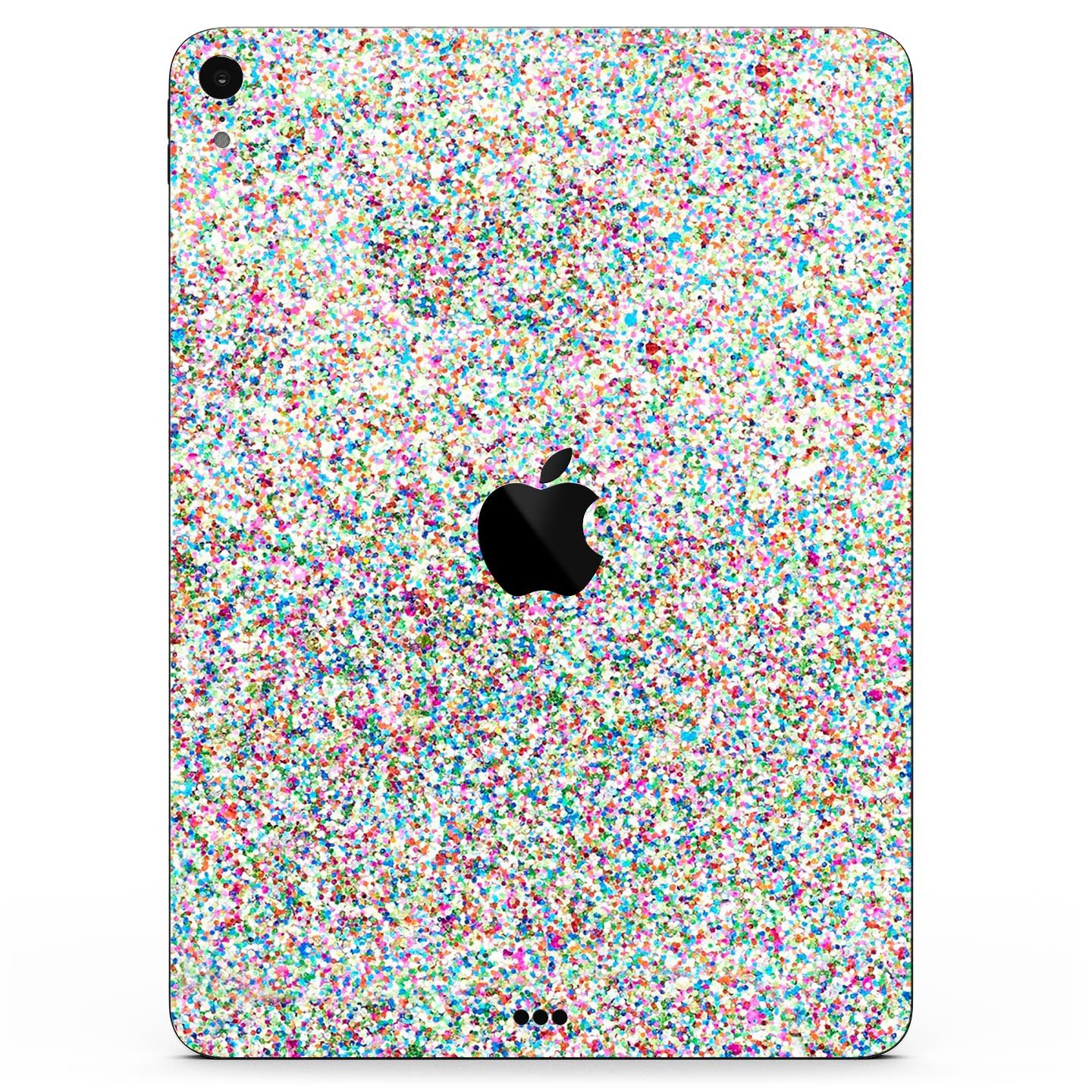 Colorful Small Sprinkles skin decal for Apple iPad Pro, showcasing vibrant colors and a sleek design.