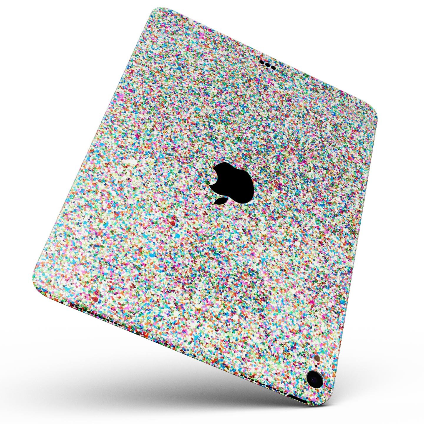 Colorful Small Sprinkles skin decal for Apple iPad Pro, showcasing vibrant colors and a sleek design.