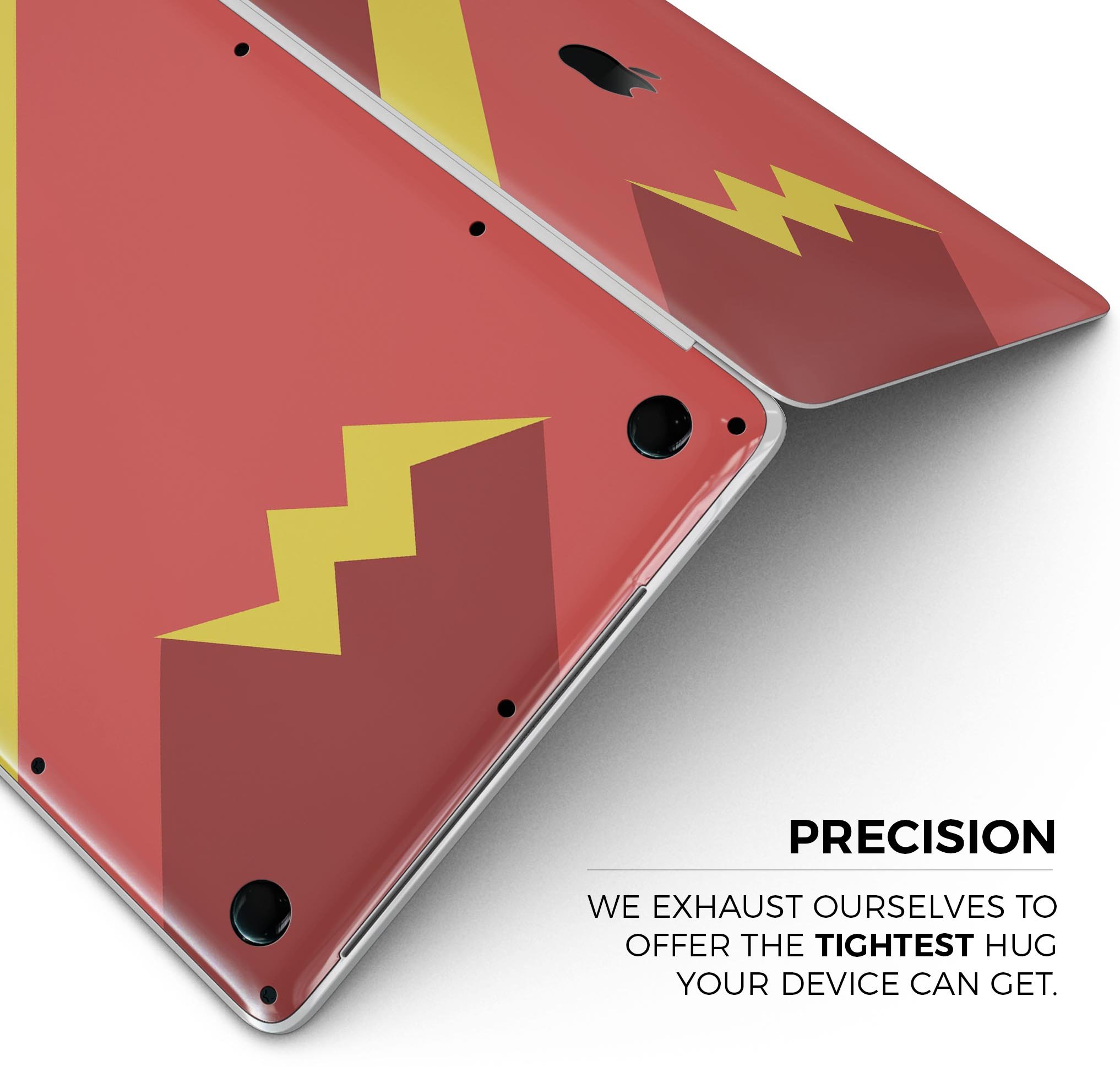 Dark Super Hero Wars 9 skin for MacBook Pro, showcasing vibrant colors and a sleek design that protects against scratches.