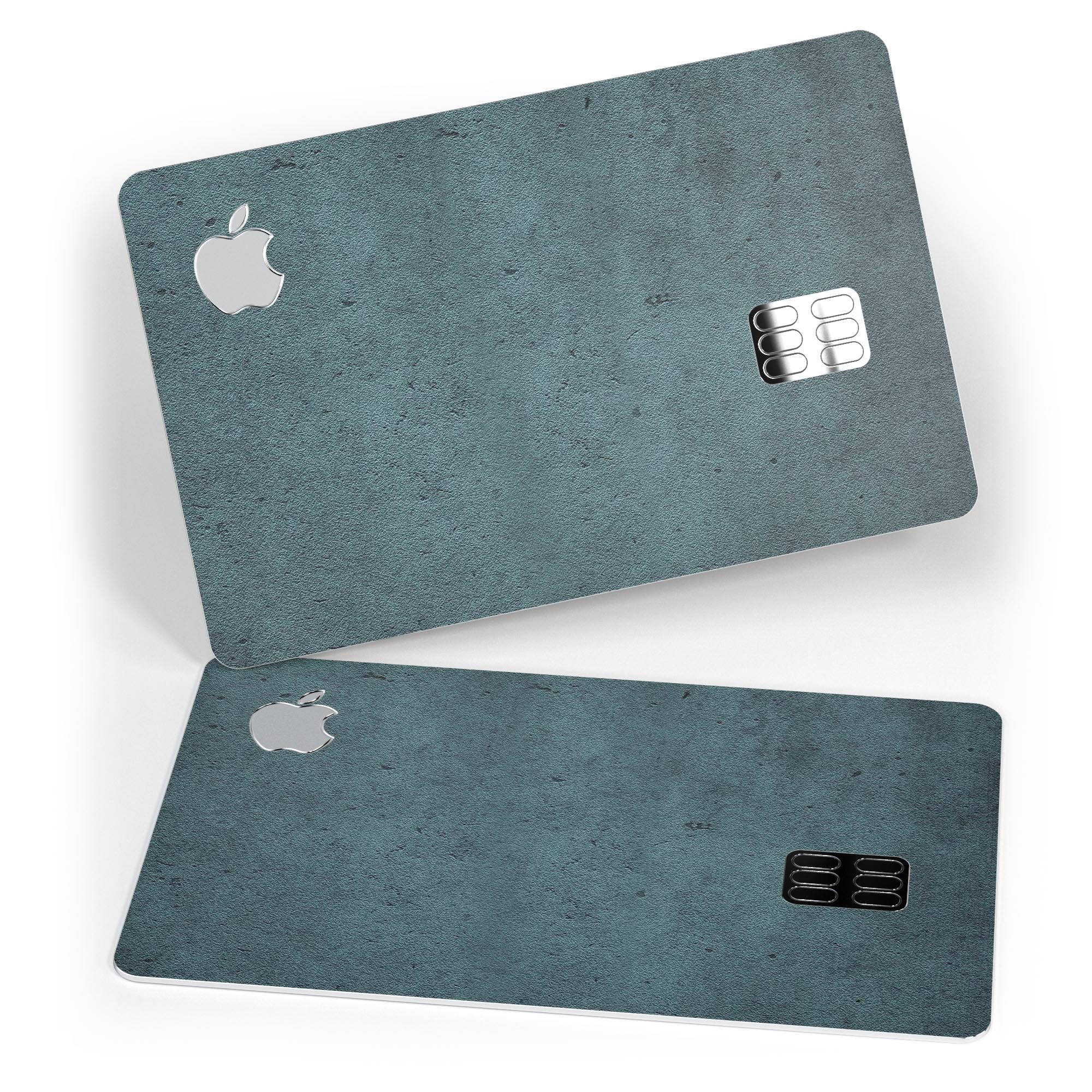 Dark Blue Surface v1 decal skin for Apple Card, showcasing premium vinyl material and stylish design.