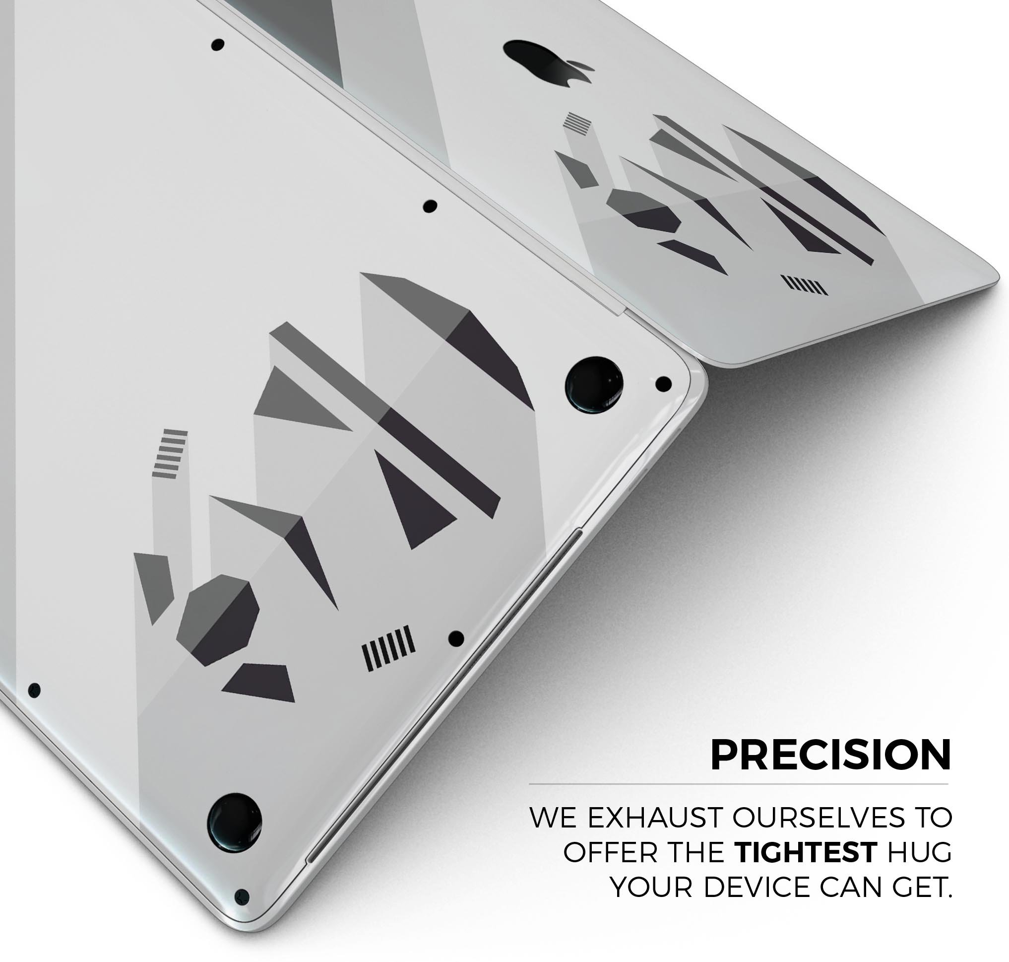 Dark Super Hero Wars 4 Skin Decal Wrap Kit for Apple MacBook, showcasing vibrant graphics and a sleek design.