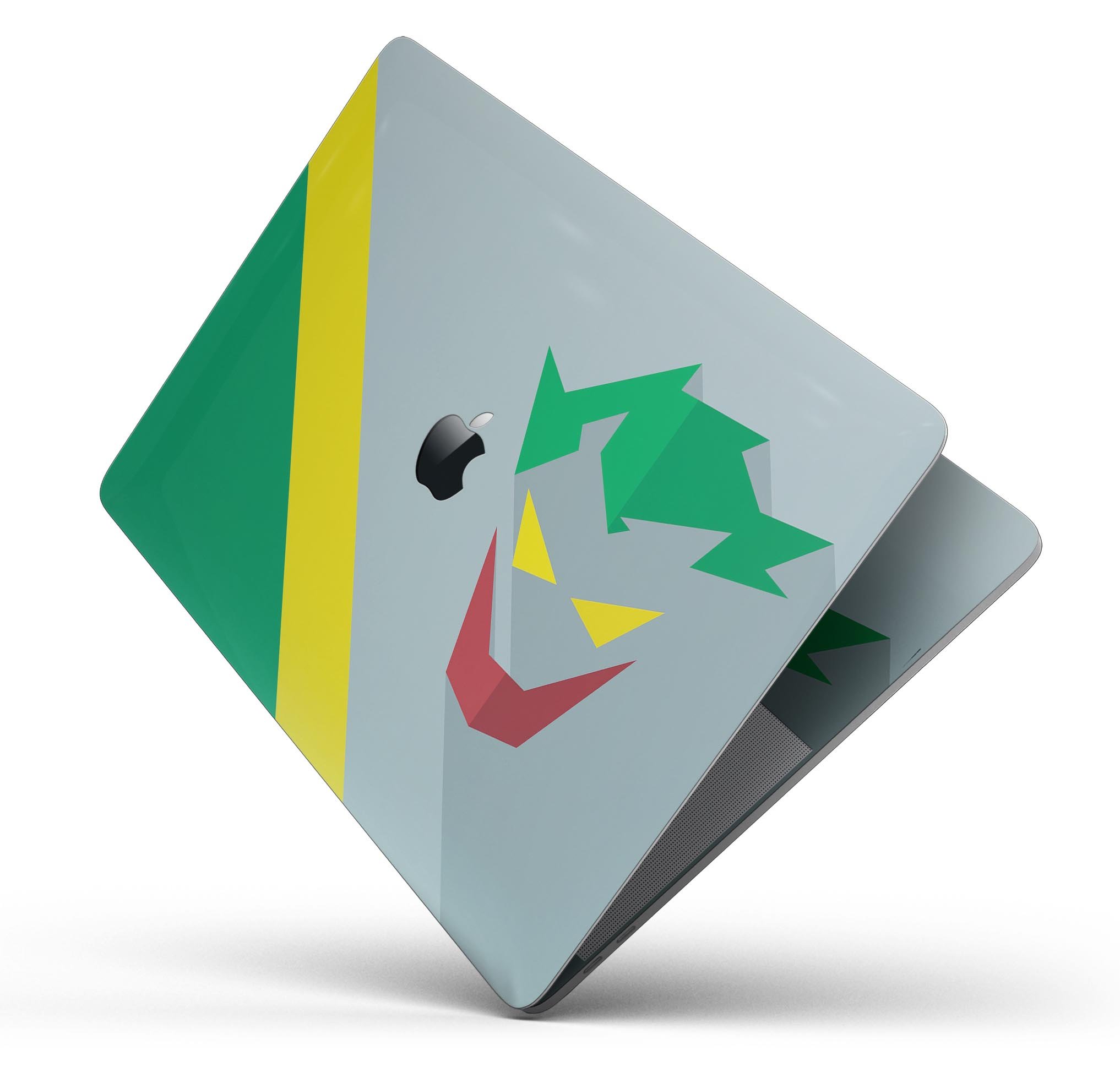 Dark Super Hero Wars 7 Skin Decal Wrap Kit for Apple MacBook, showcasing a stylish design and premium vinyl material.