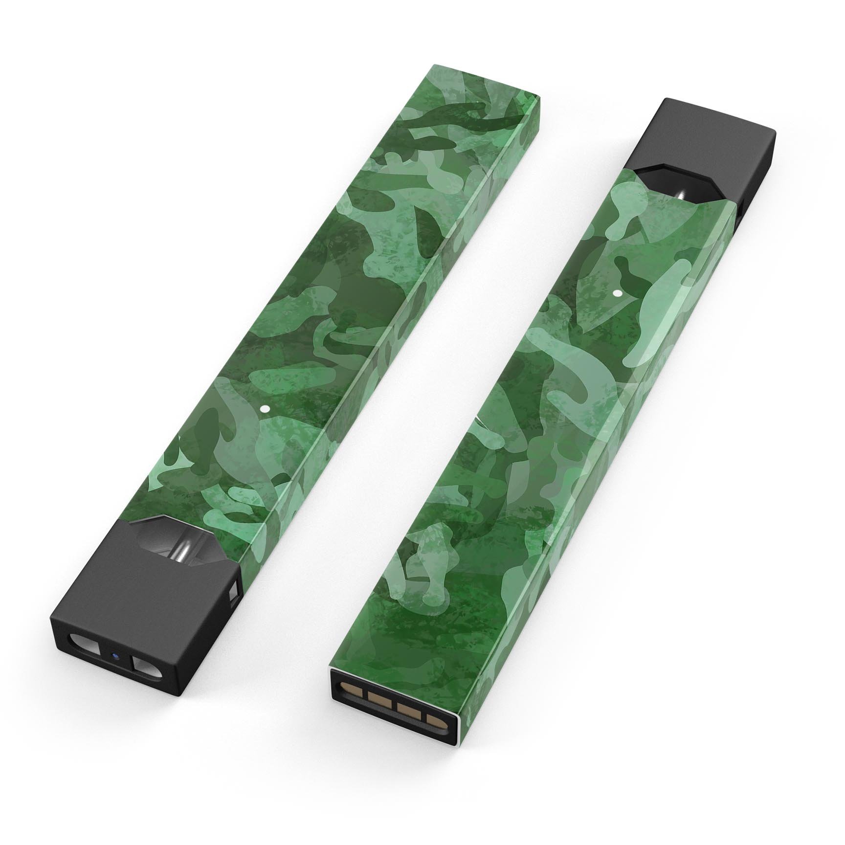 Desert Green Camouflage V2 skin wrap for JUUL device, showcasing a stylish camouflage design with a smooth finish.