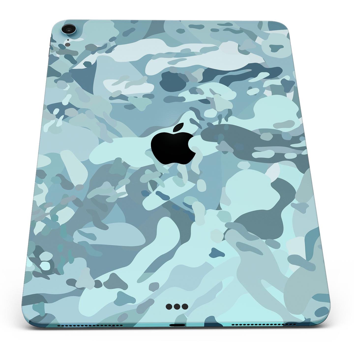 Desert Sea Camouflage V2 skin decal for Apple iPad Pro, showcasing a stylish camouflage design with a smooth finish.