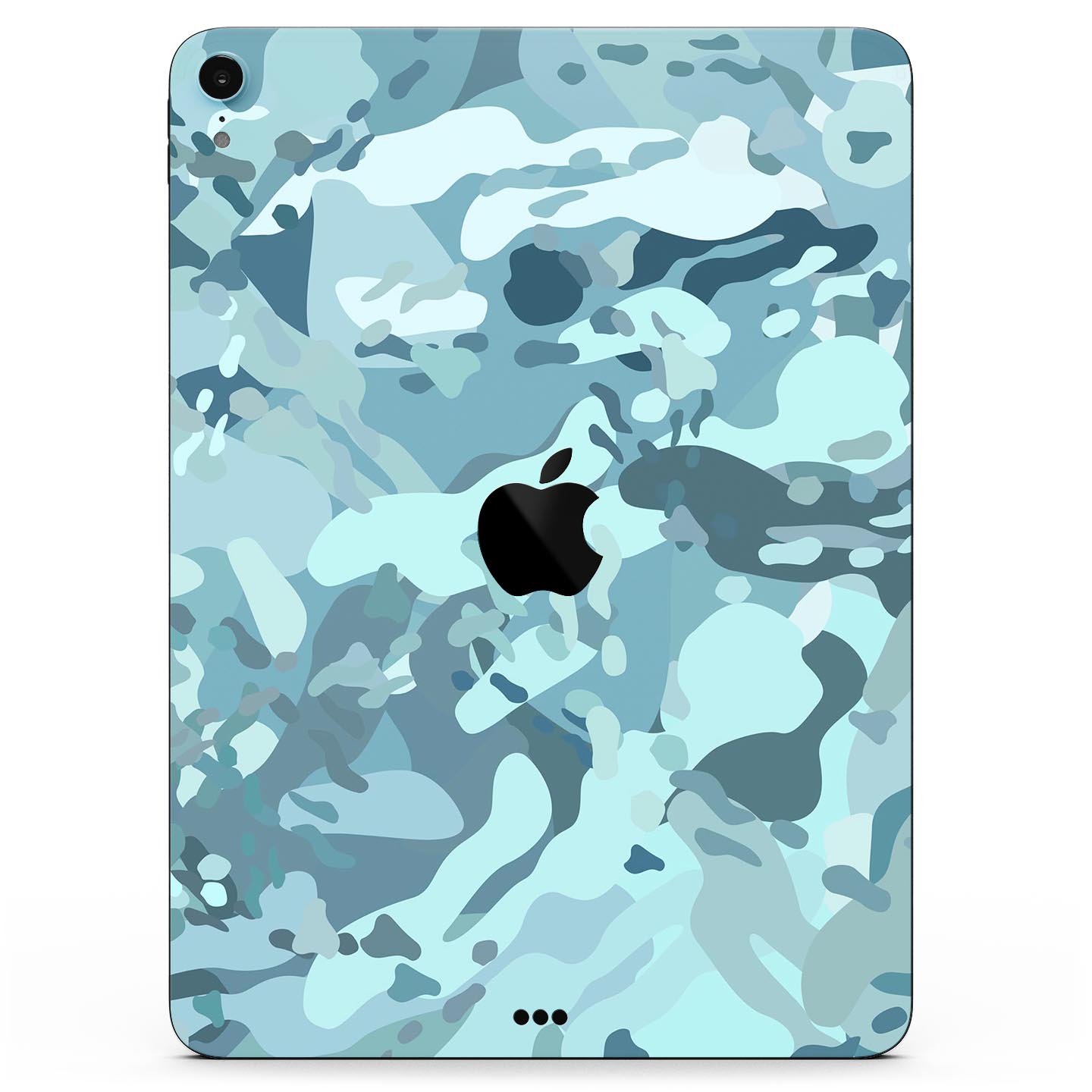 Desert Sea Camouflage V2 skin decal for Apple iPad Pro, showcasing a stylish camouflage design with a smooth finish.