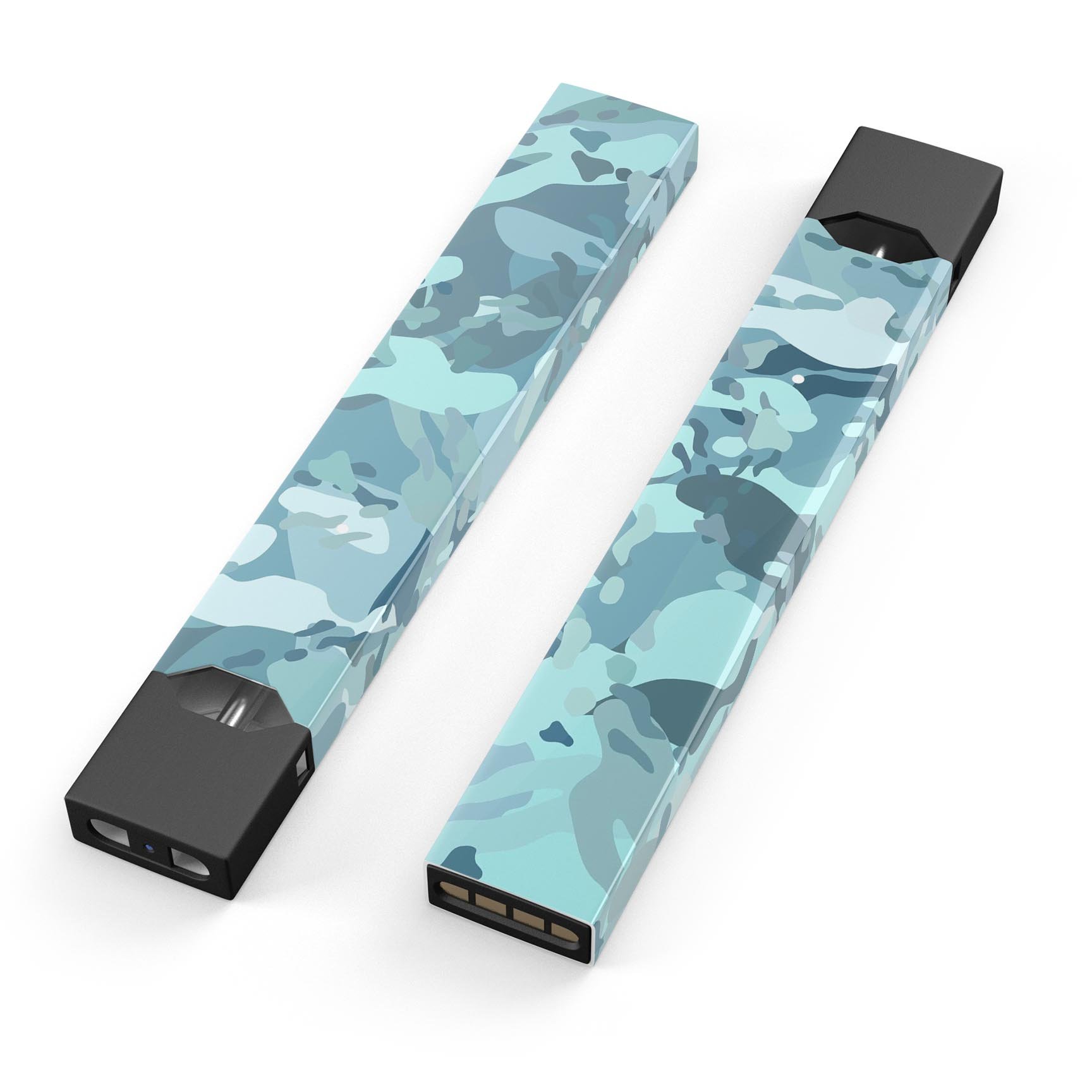 Desert Sea Camouflage V2 skin wrap for JUUL device, showcasing a unique camouflage design with a premium finish.