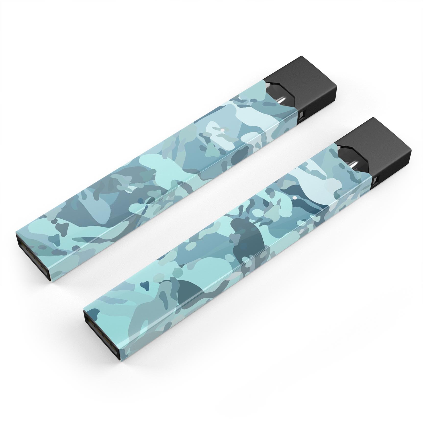 Desert Sea Camouflage V2 skin wrap for JUUL device, showcasing a unique camouflage design with a premium finish.