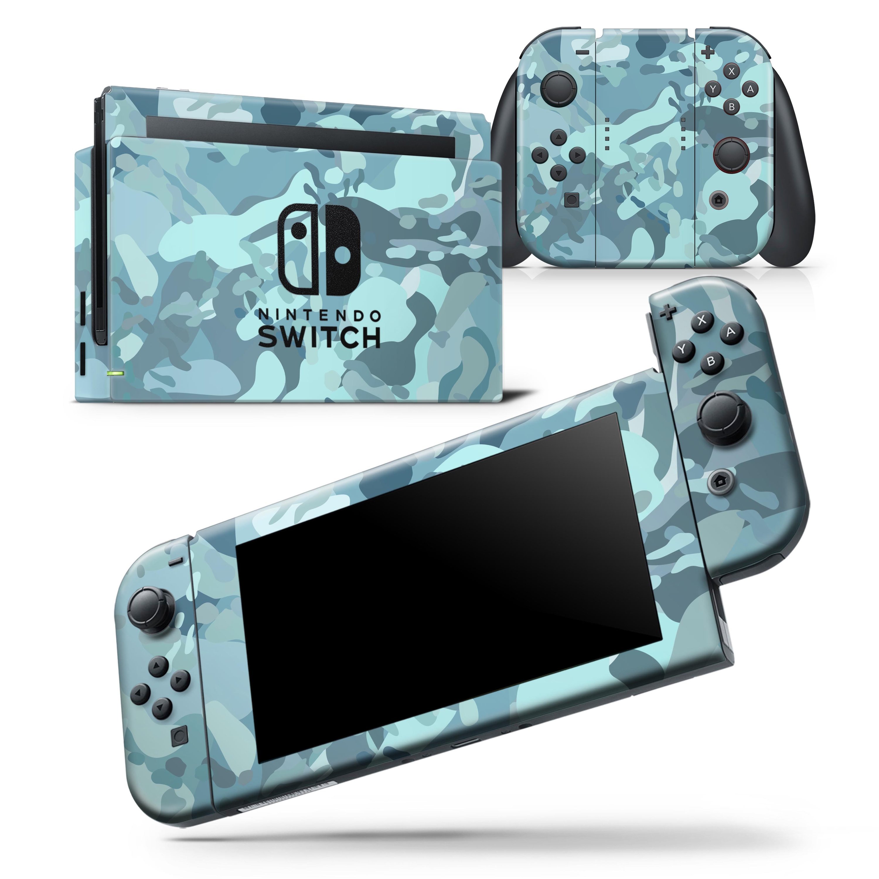 Desert Sea Camouflage V2 skin wrap decal for Nintendo Switch Lite, showcasing a unique camouflage design that fits snugly on the device.